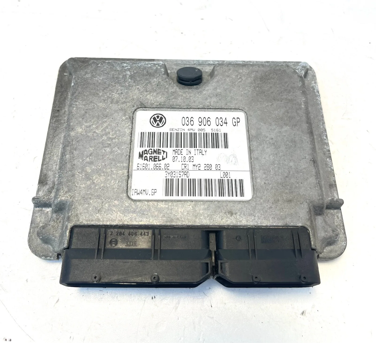 CENTRALINA MOTORE VOLKSWAGEN POLO (9N) BENZINA - 036906034GP - IAW4MV.GP