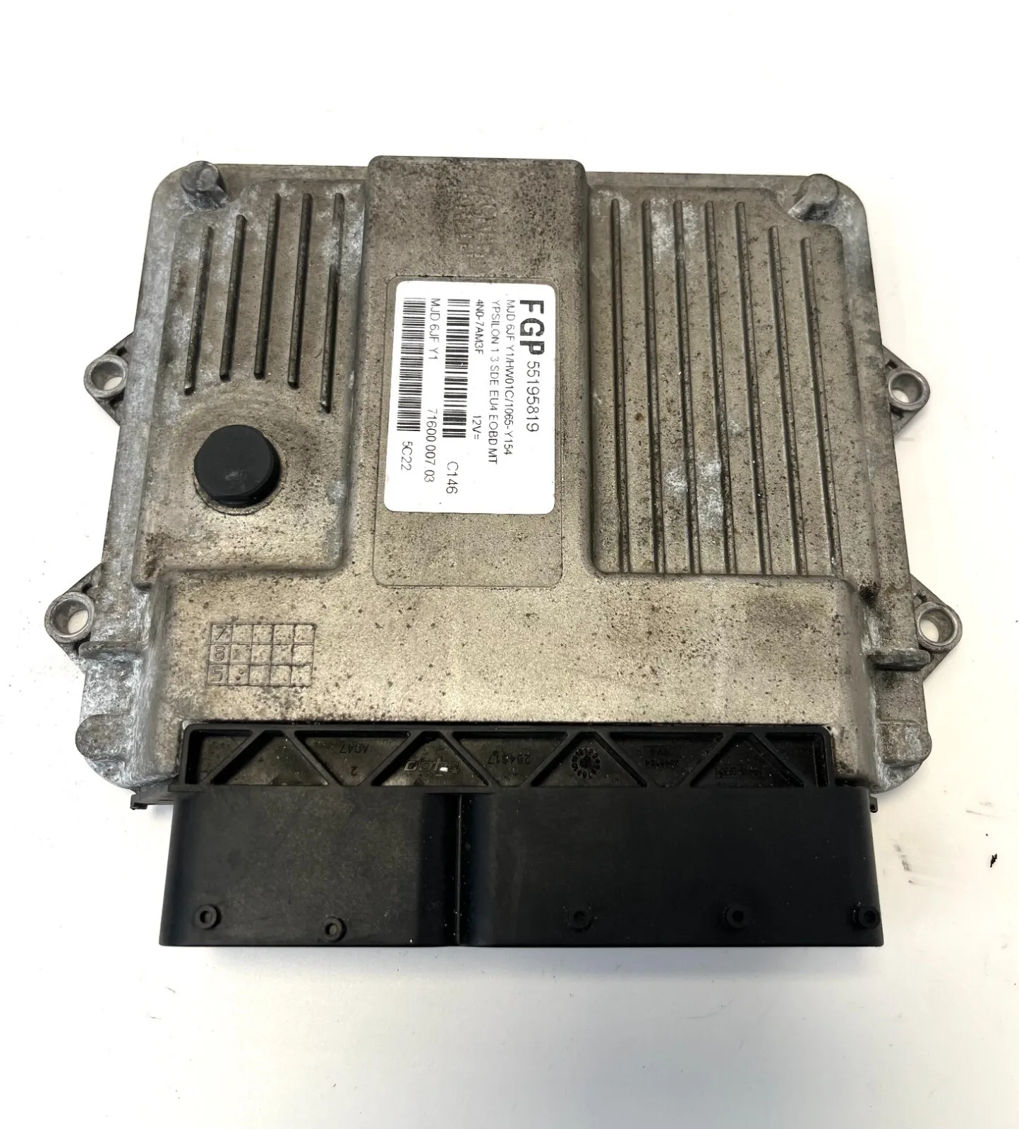 CENTRALINA MOTORE ECU LANCIA YPSILON 1.3 MULTIJET MJD 6JFY1 - 55195819