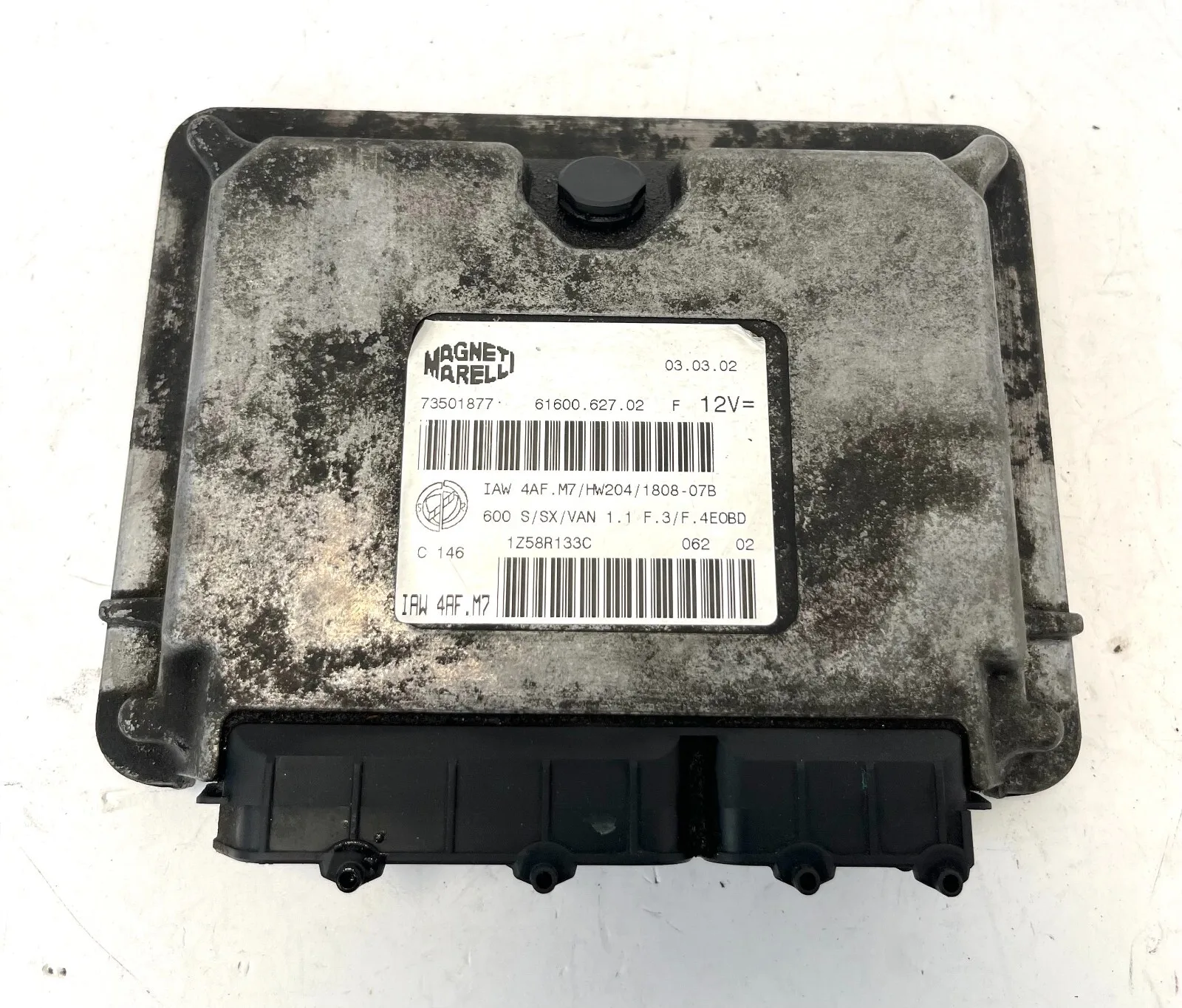 CENTRALINA MOTORE ECU FIAT SEICENTO / 600 - 1.1 BENZINA - 73501877 - IAW 4AF.M7