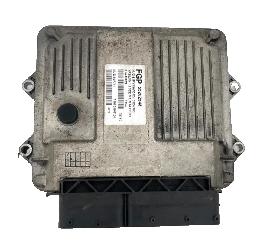 CENTRALINA MOTORE ECU LANCIA YPSILON Y 1.3 DIESEL MJD 6JF.Y1 / 55202548