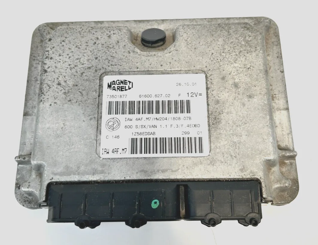 CENTRALINA MOTORE ECU FIAT SEICENTO / 600 - 1.1 BENZINA -  73501877 / IAW4AF.M7