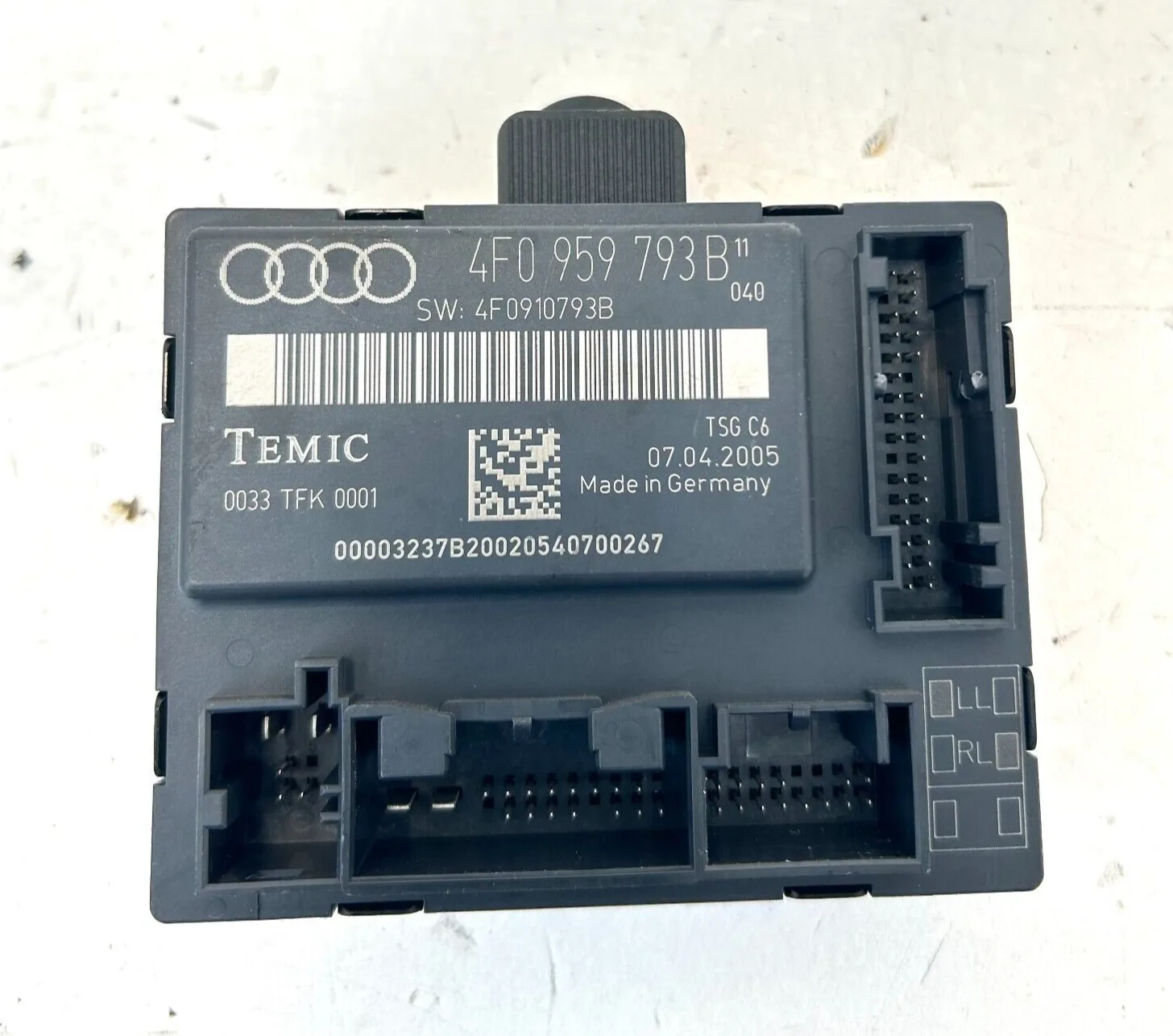 CENTRALINA PORTA ANTERIORE SINISTRA AUDI A6 2.7 V6 TDI SW (C6)(2004-2011)