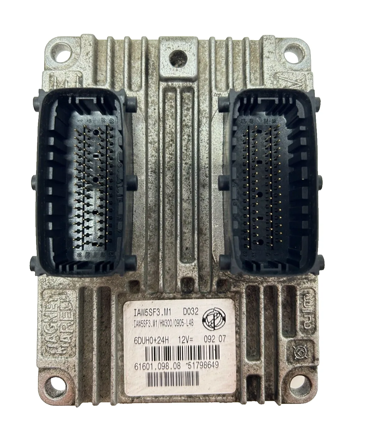 CENTRALINA MOTORE FIAT GRANDE PUNTO 1.2 BENZINA - 51798649 - IAW5SF3.M1