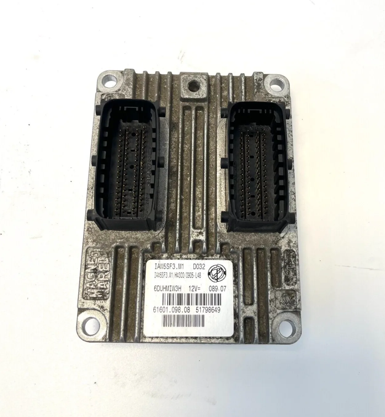 CENTRALINA MOTORE ECU FIAT GRANDE PUNTO - 51798649 - IAW5SF3.M1 - 61601.098.08