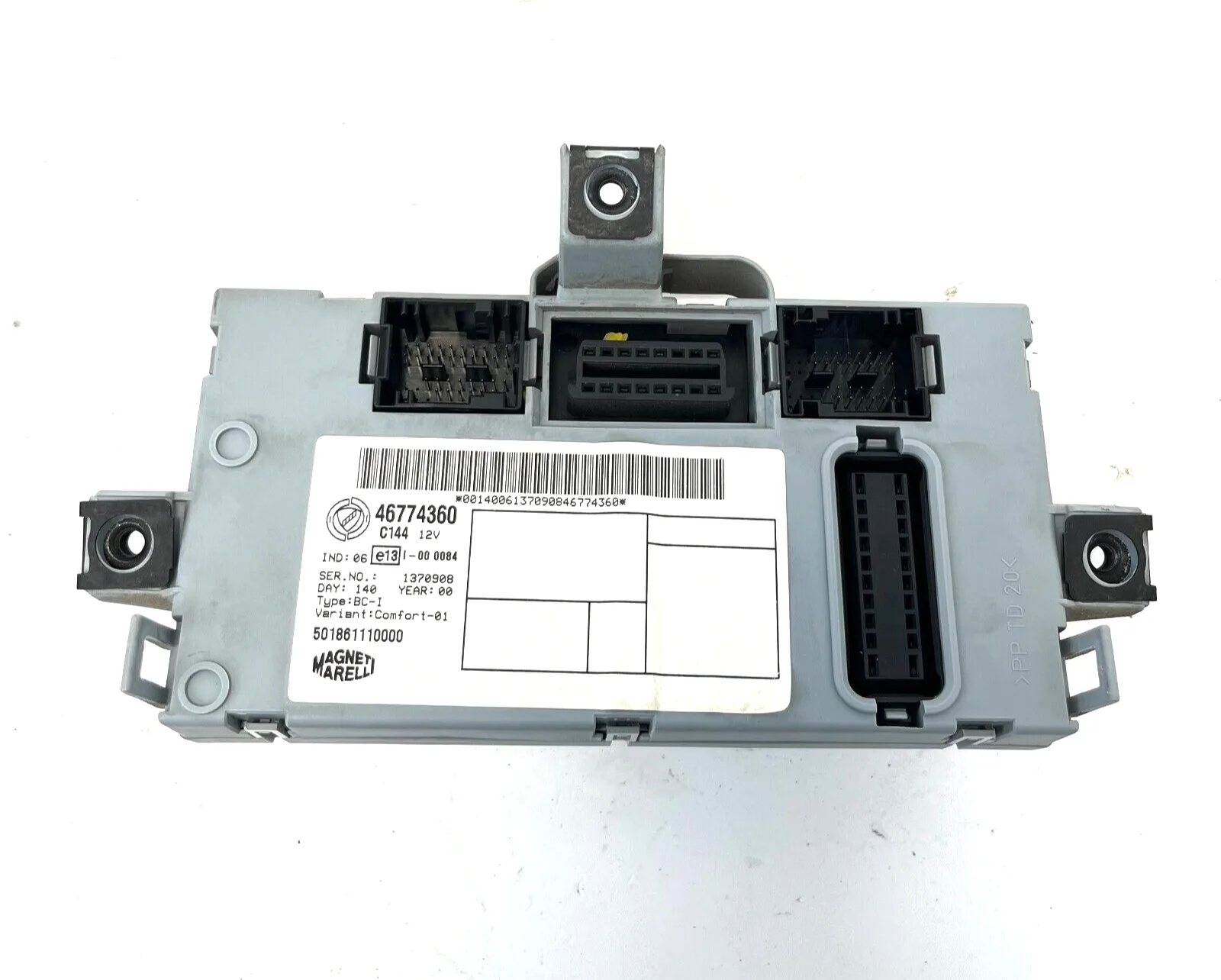 CENTRALINA BODY COMPUTER FIAT PUNTO 188 2 SERIE 1.2 BENZINA 60 CV - 46774360