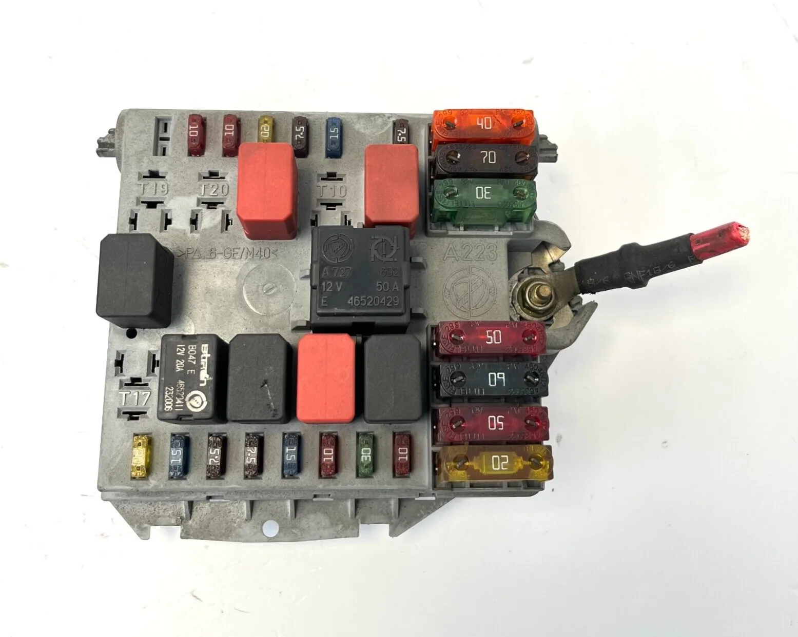 CENTRALINA SCATOLA FUSIBILI FIAT PUNTO 188 2 SERIE 1.2 BENZINA 60 CV - 46763650