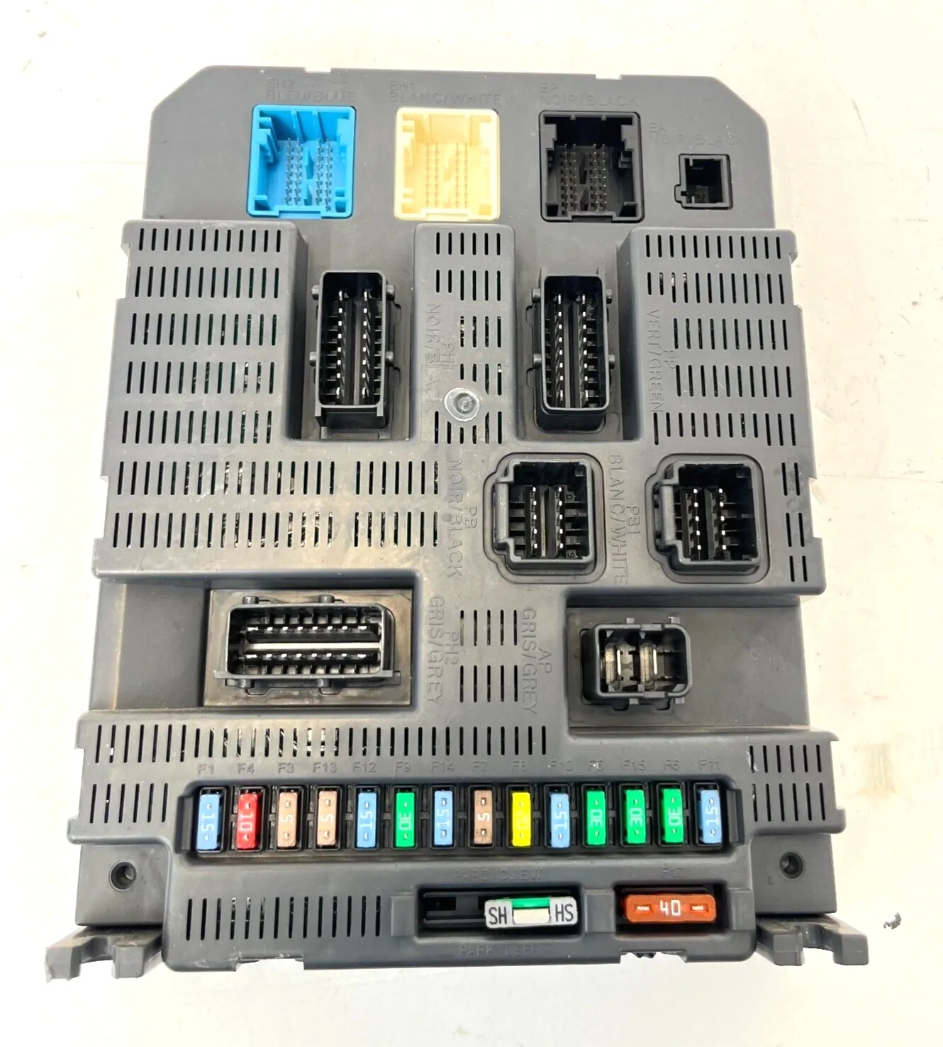 BODY COMPUTER CITROEN C3 1.4 BENZINA 16V CAMBIO AUTOMATICO (2005-2010) BSI