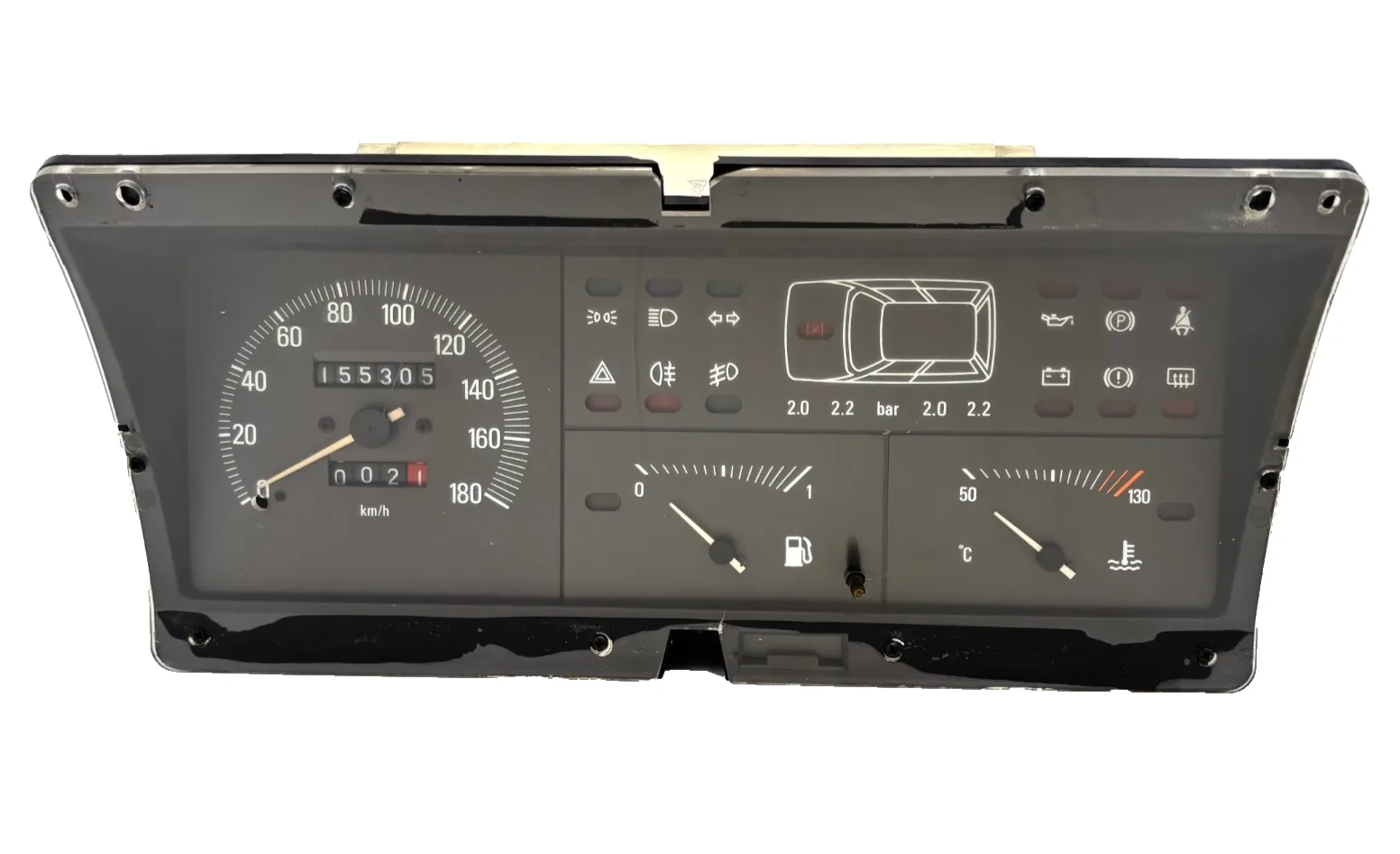 QUADRO STRUMENTI CONTACHILOMETRI AUTOBIANCHI Y10 1.0 BENZINA (ANNO 1989)