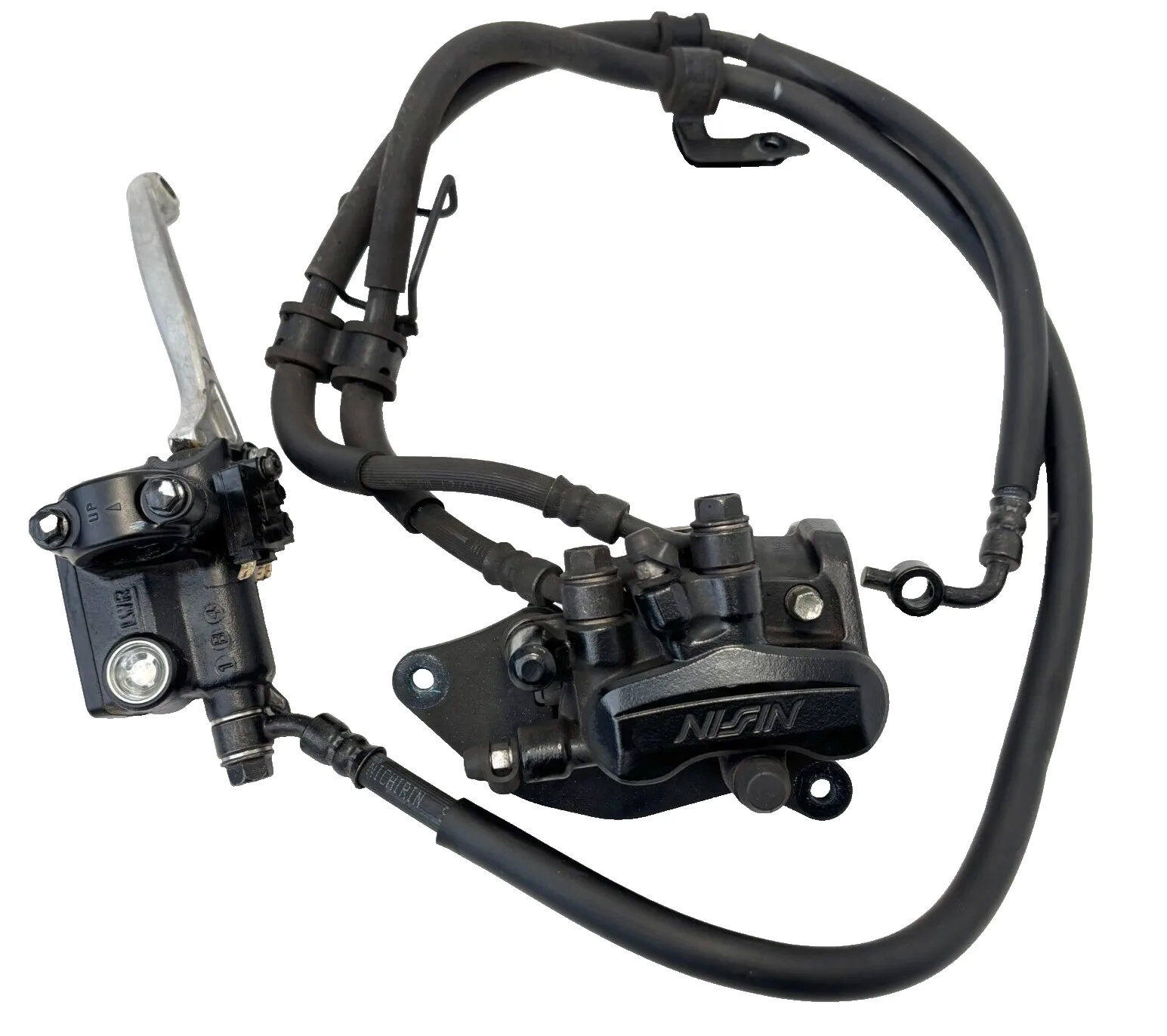 IMPIANTO FRENANTE ANTERIORE HONDA SH 125 MODE (2021-2025)(JK01E) PINZA+POMPANTE