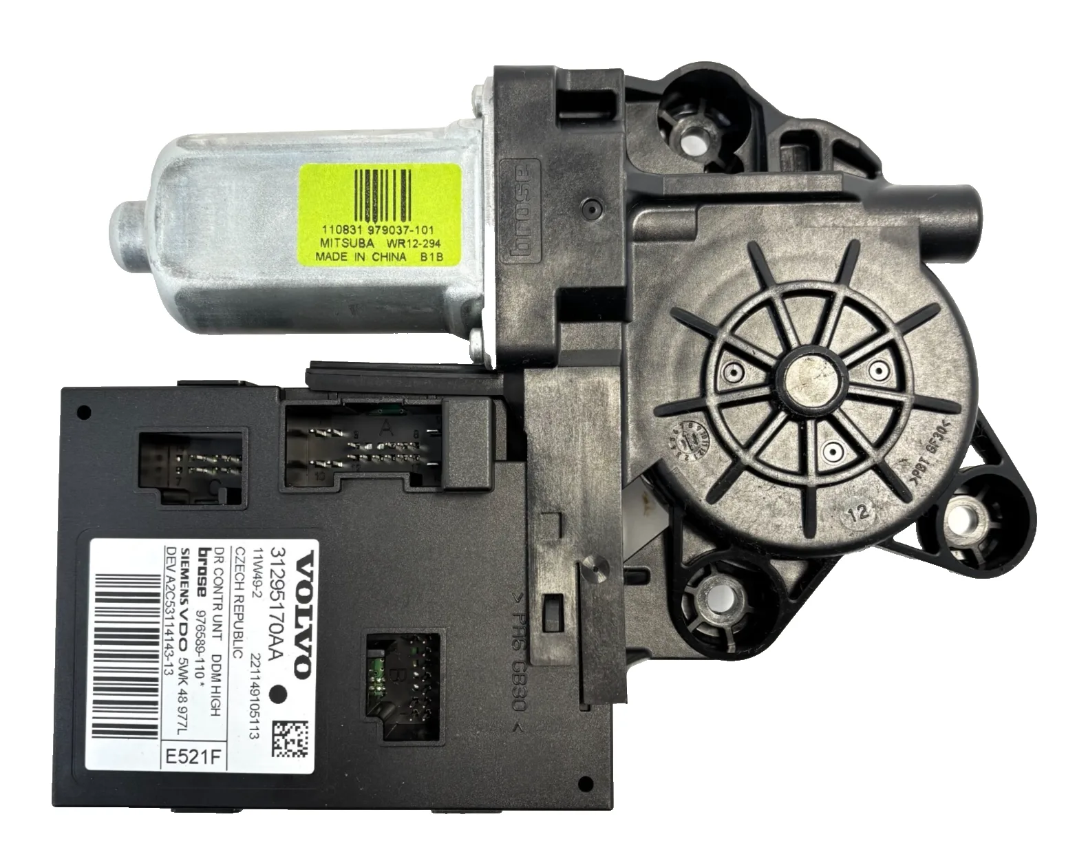 MOTORINO ALZACRISTALLO ANTERIORE SINISTRO VOLVO V50 D3 (2011-2012) 2.0 DIESEL