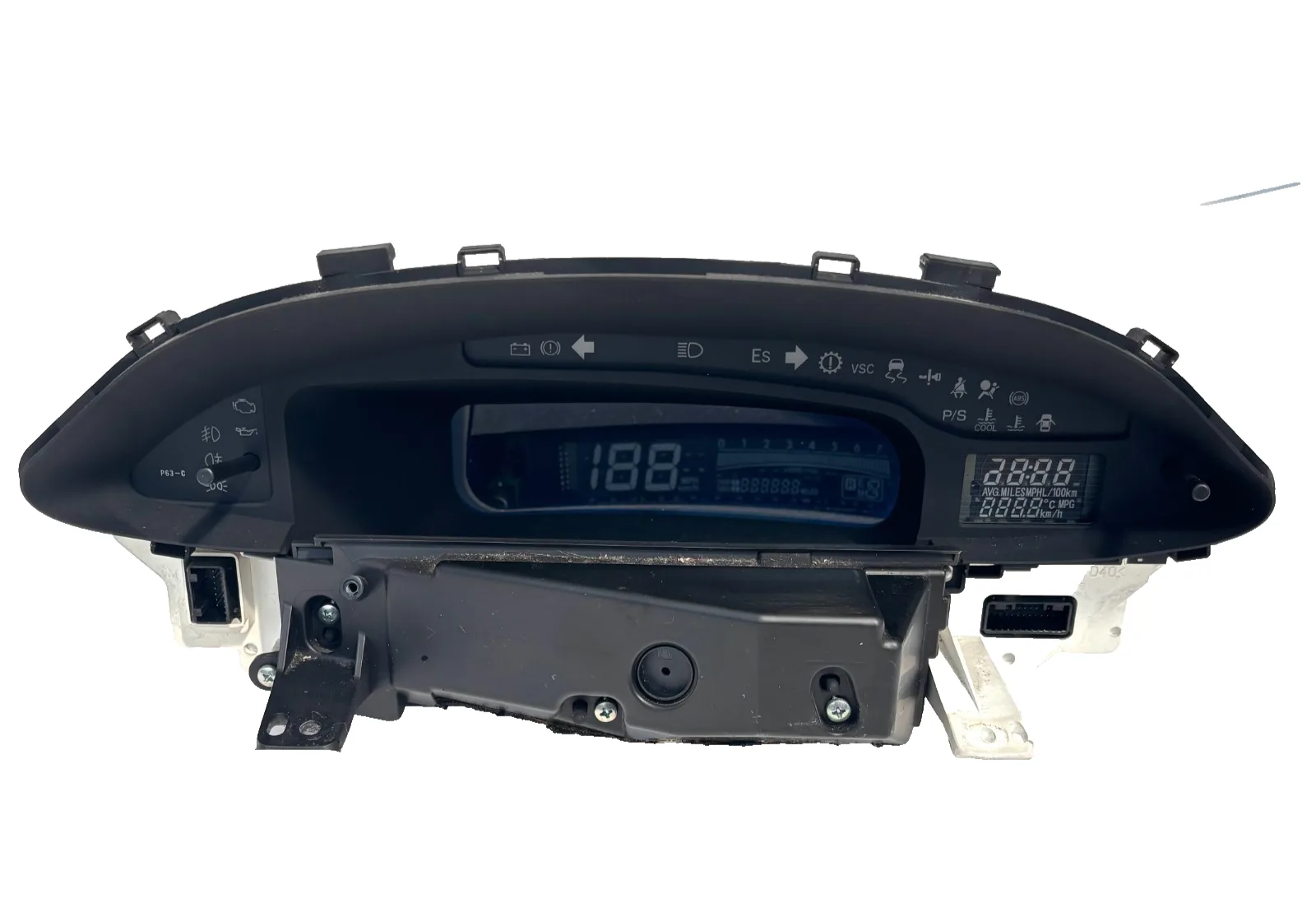 QUADRO CONTACHILOMETRI TOYOTA YARIS 2 SERIE 1.3 BENZINA (2005-2009) NO VETRO