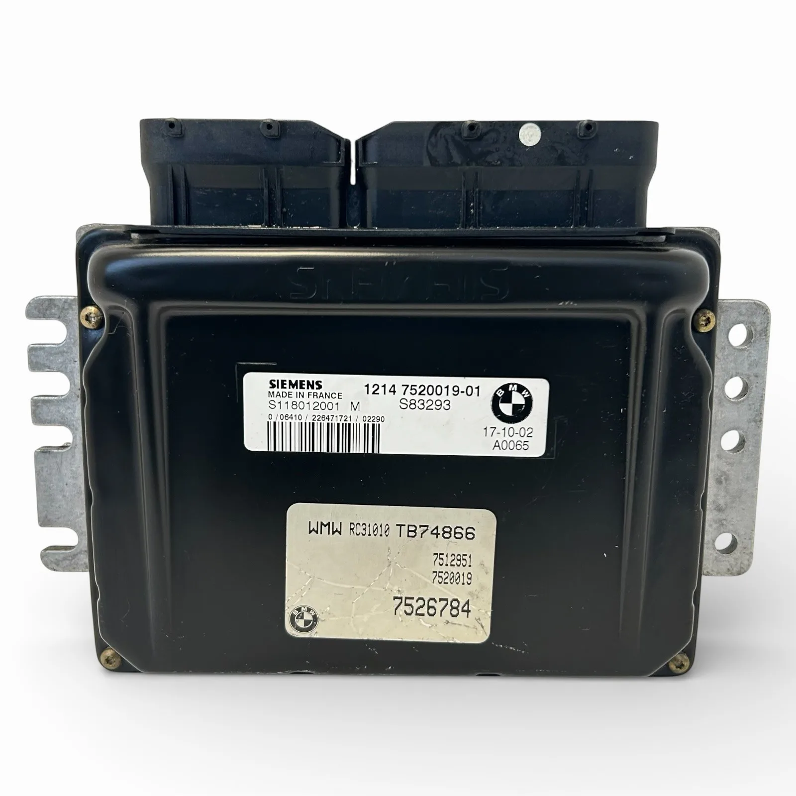 CENTRALINA MOTORE MINI COOPER ONE 1.6 B (2001-2007) 1214752001901 - S118012001M