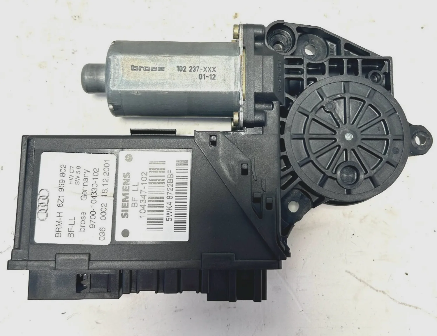 ALZACRISTALLO ANTERIORE DESTRO AUDI A2 (2000 - 2005) 1.4 TDI - ALZAVETRO DX