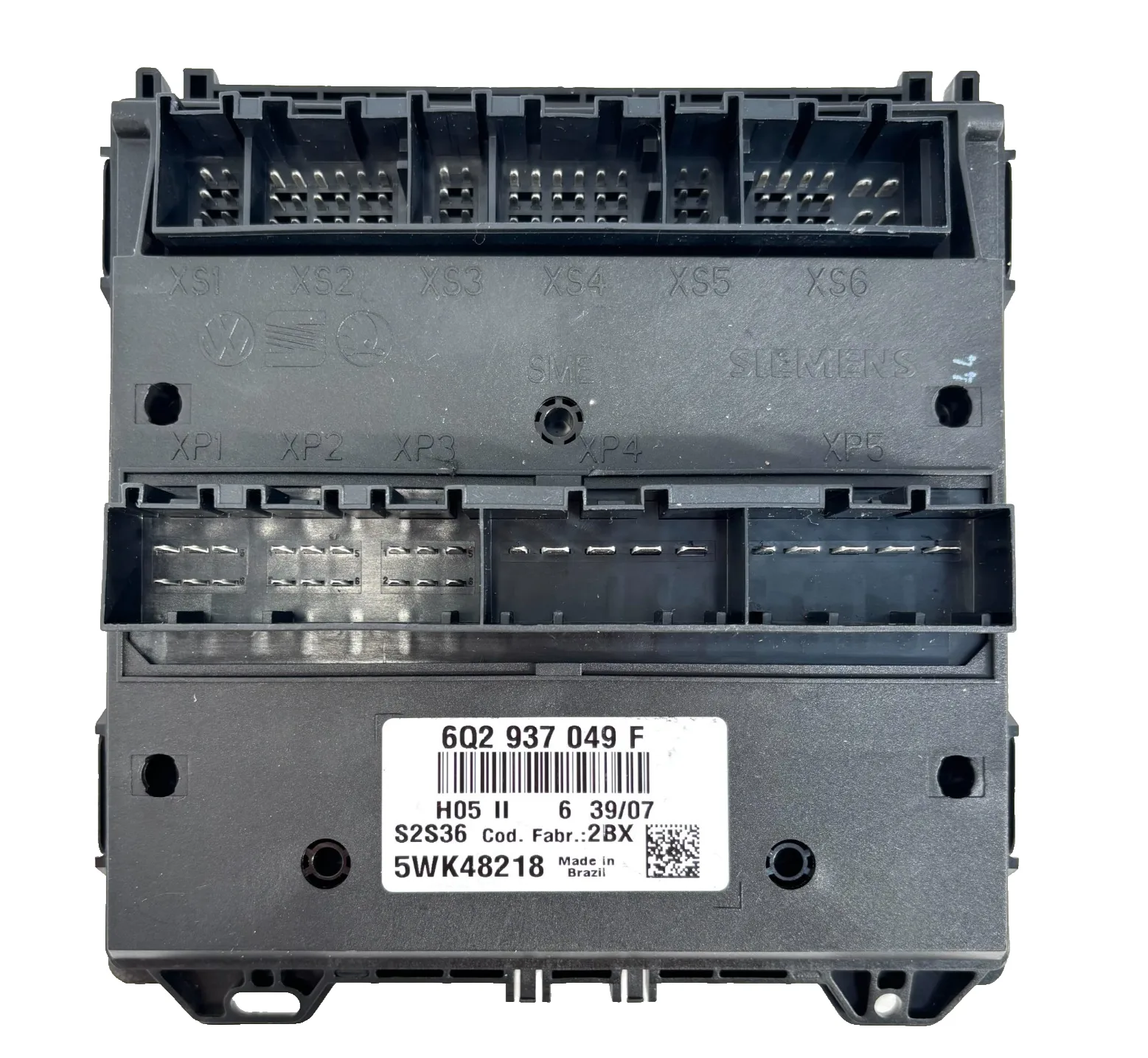 CENTRALINA BCM VOLKSWAGEN POLO (9N)(2005-2009) 1.2 BENZINA - 6Q2937049F