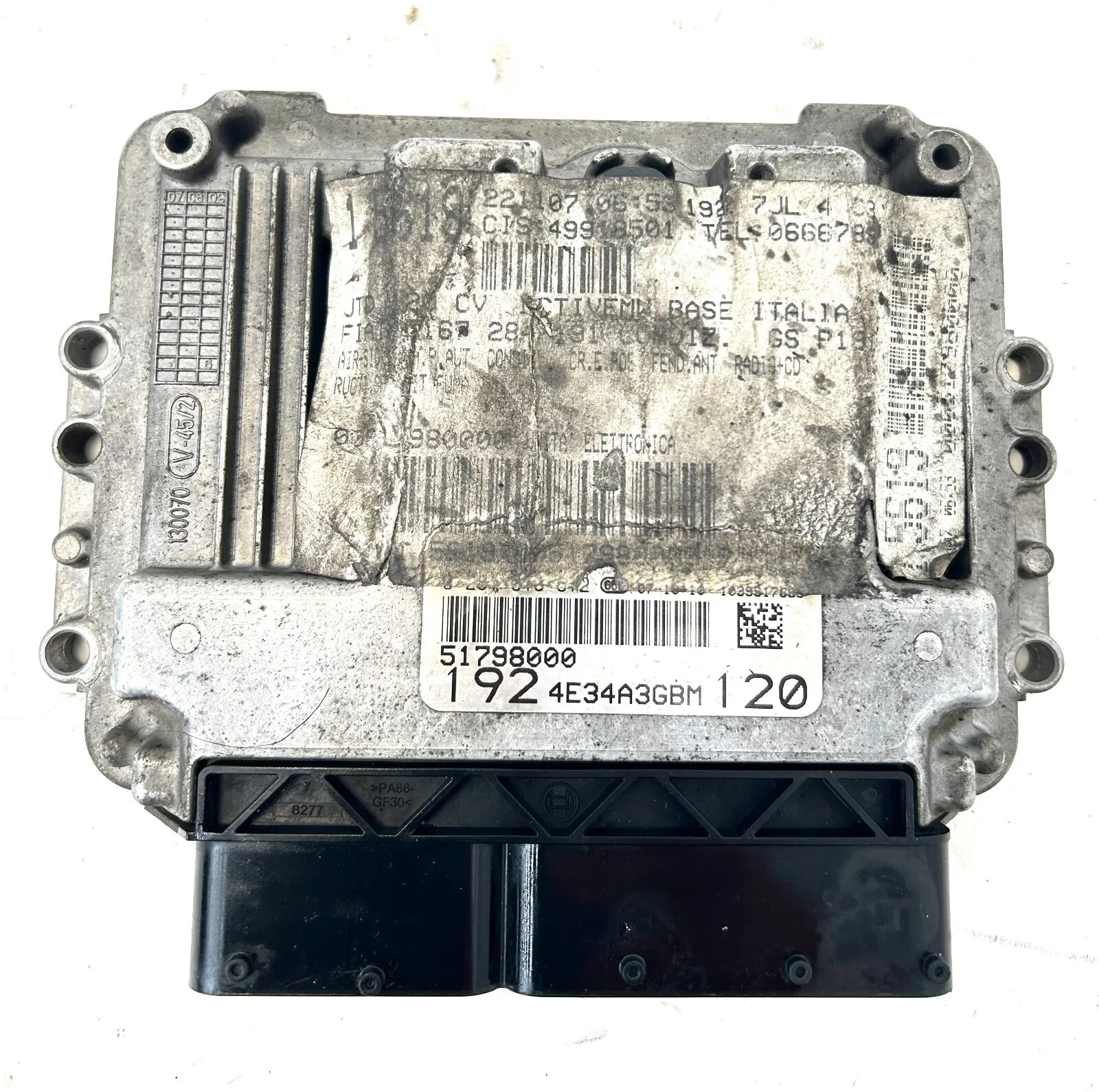 CENTRALINA MOTORE ECU FIAT STILO 1.9 DIESEL (ANNO 2007) 51798000