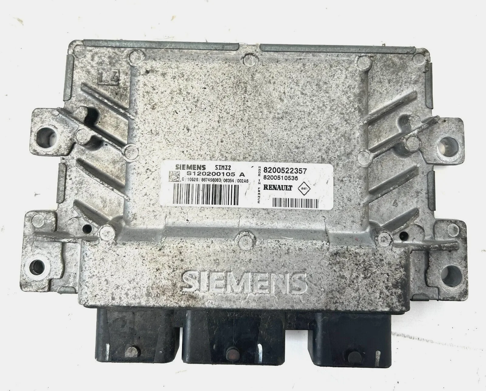 CENTRALINA MOTORE RENAULT CLIO 3 (2005-2012) 1.2 BENZINA - 8200522357