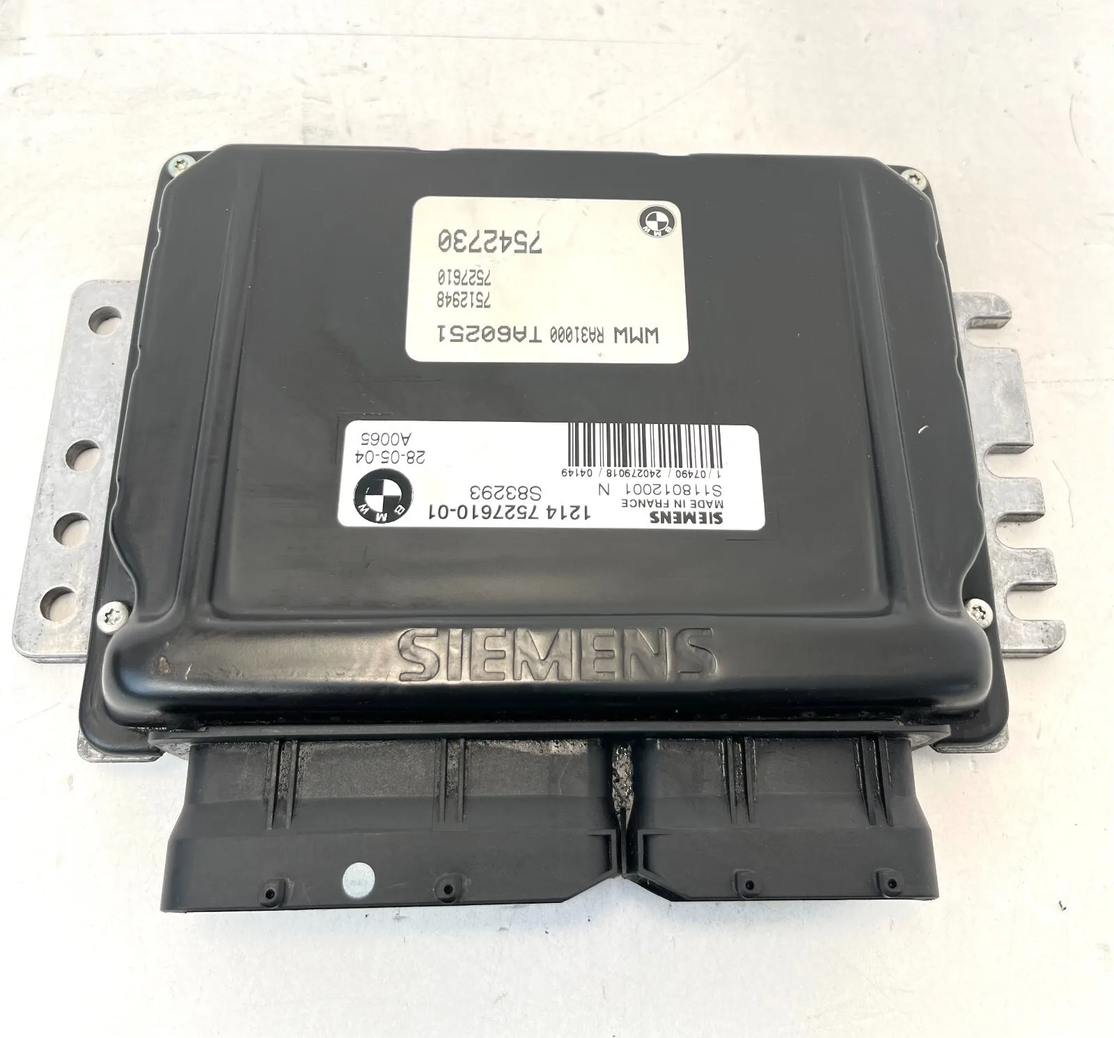 CENTRALINA MOTORE ECU MINI COOPER R50 (2001 - 2006) 7542730 / 1214 7527610-01