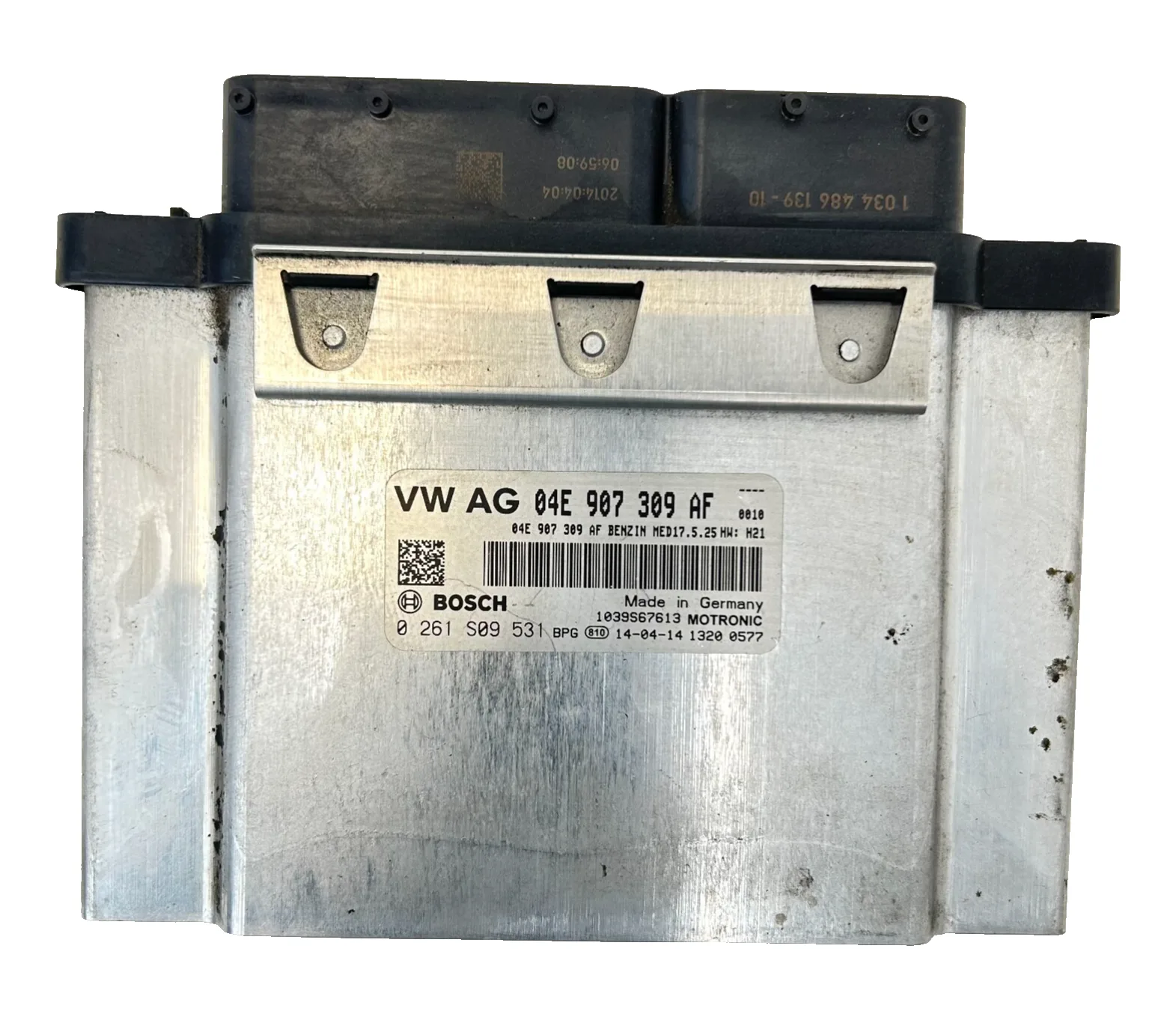 CENTRALINA MOTORE VOLKSWAGEN POLO 5 SERIE (6C)(2014-2017) 1.2 TSI - 04E907309AF