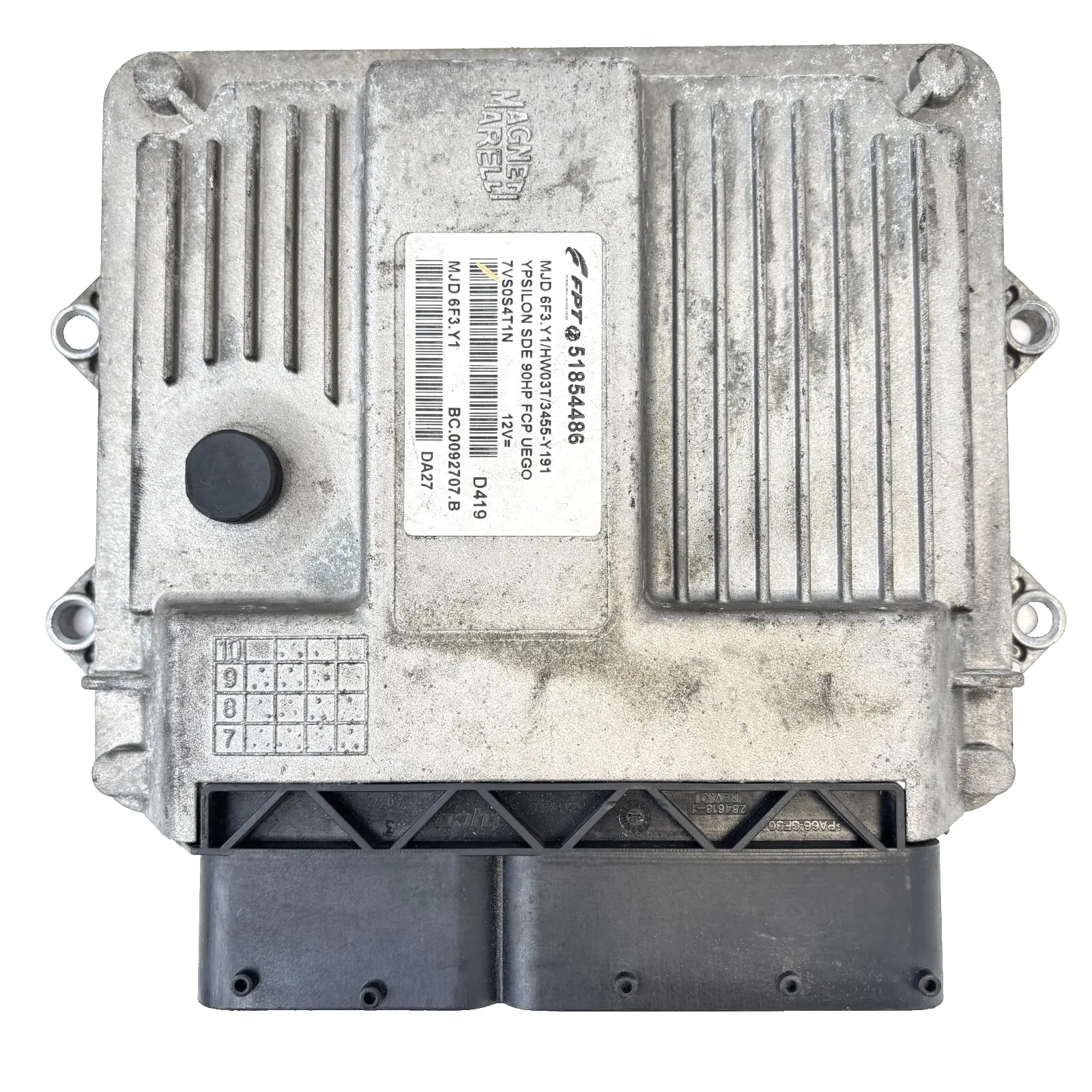 CENTRALINA MOTORE LANCIA YPSILON 1.3 DIESEL 90 CV - 51854486 - MJD6F3.Y1