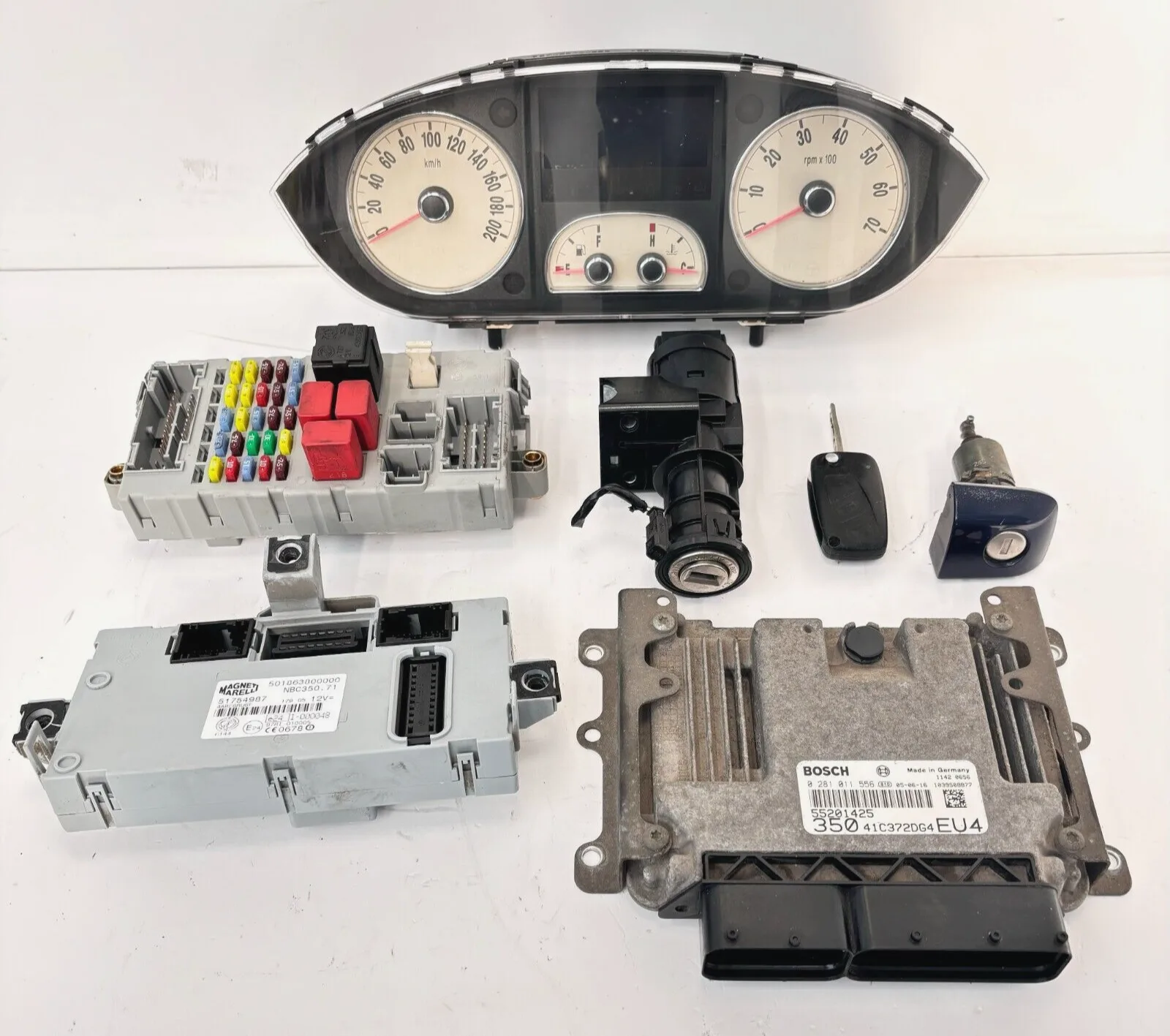 KIT AVVIAMENTO LANCIA MUSA 1.9 MULTIJET 101 CV - ACCENSIONE CHIAVE - 55201425