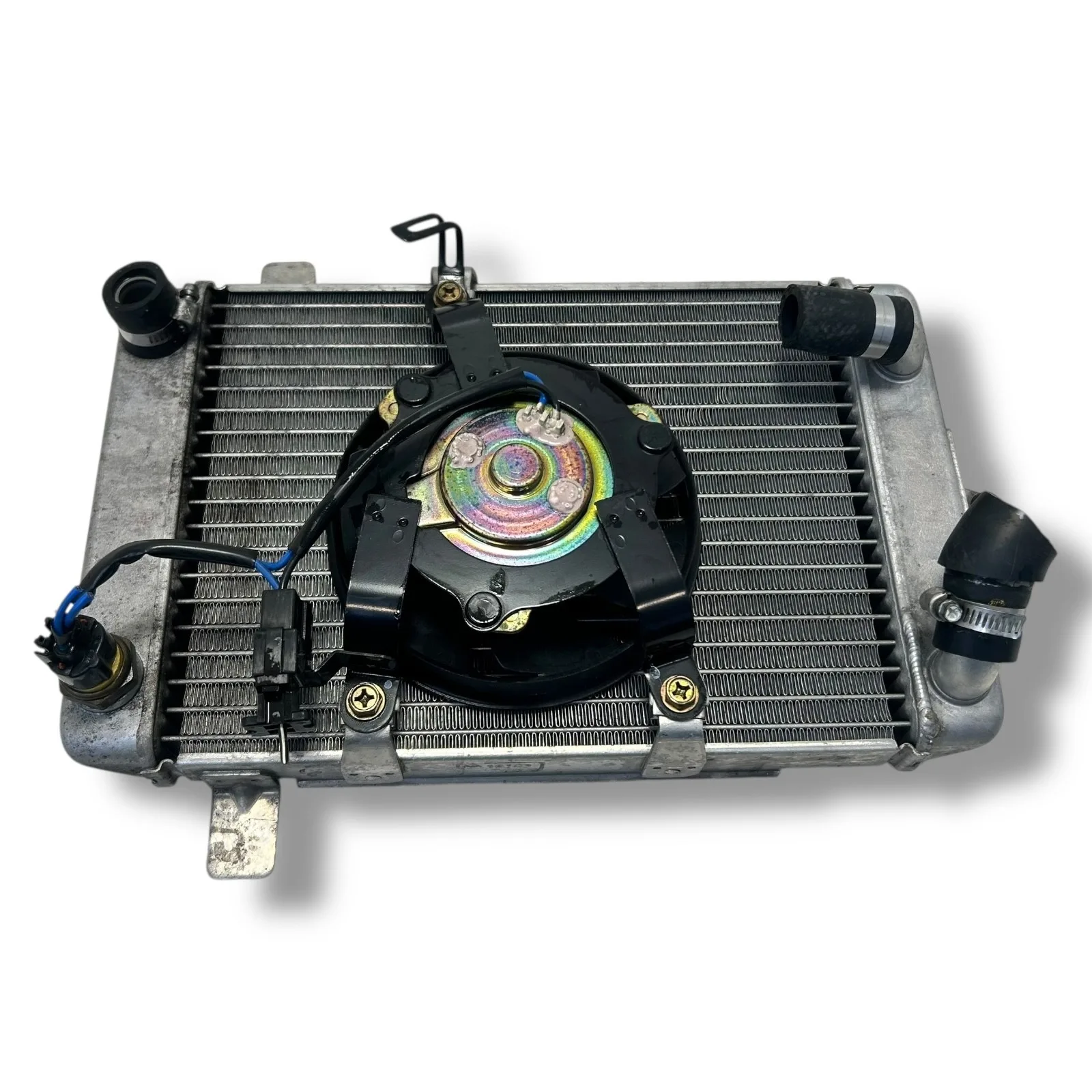 RADIATORE + ELETTROVENTOLA SUZUKI BURGMAN AN 400 (ANNO 2003)(K429) VENTOLA