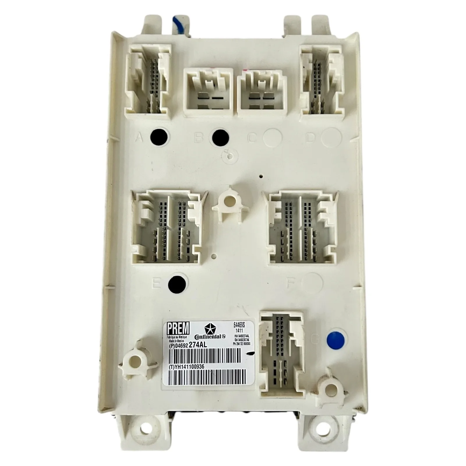 CENTRALINA FIAT FREEMONT 2.0 MULTIJET 4X2 (125KW)(2011-2015) P04692274AL