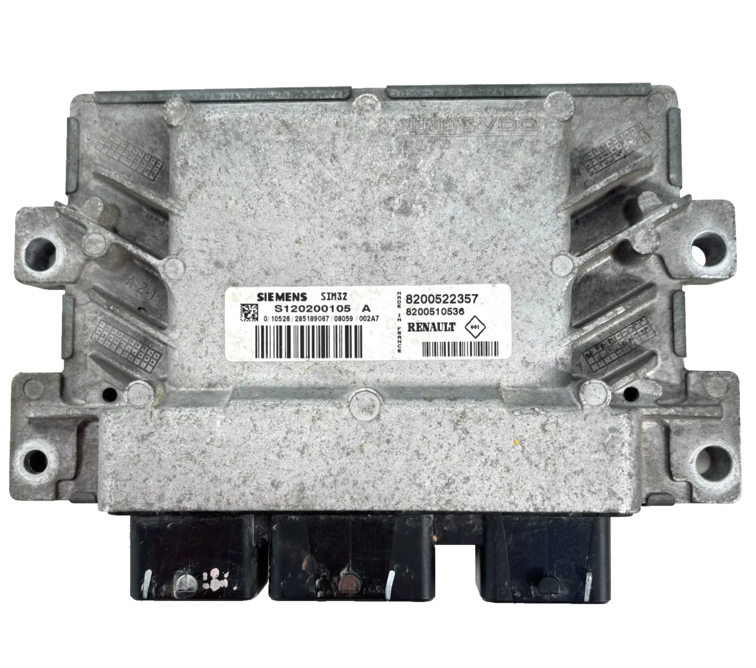 CENTRALINA MOTORE RENAULT CLIO 3 SERIE (2005-2012) 1.2 BENZINA - 8200522357