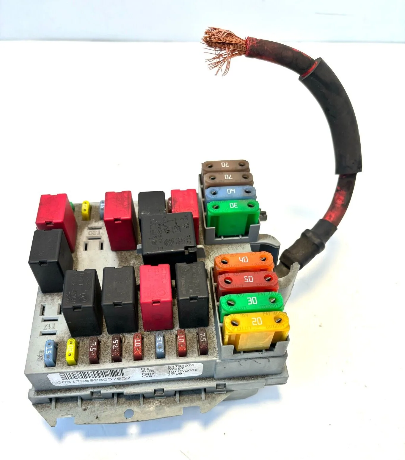 CENTRALINA SCATOLA FUSIBILI LANCIA MUSA 1.3 MULTIJET (2004-2007) 51795925
