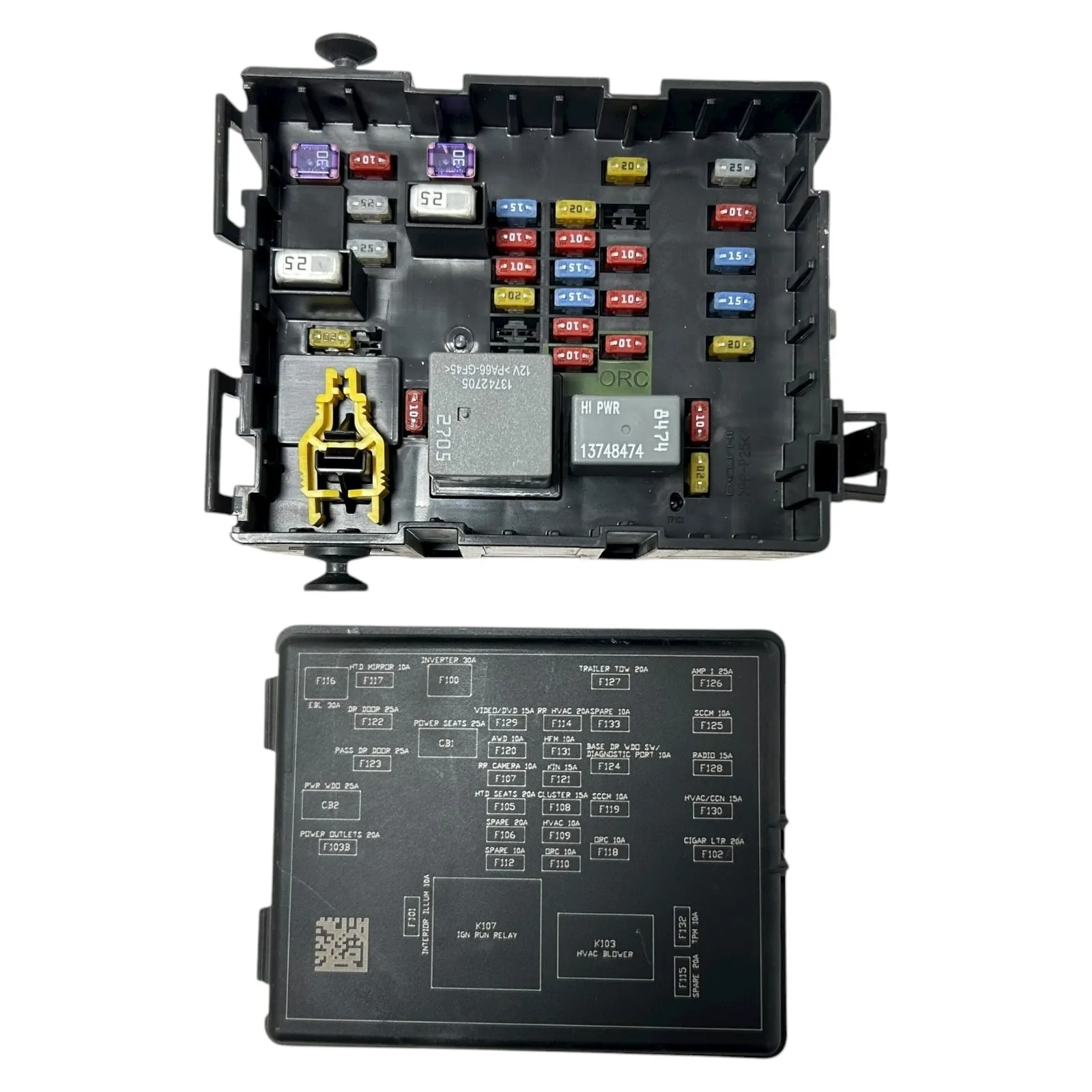 CENTRALINA SCATOLA FUSIBILI FIAT FREEMONT 2.0 MULTIJET 4X2(2011-2015)P68068355AB