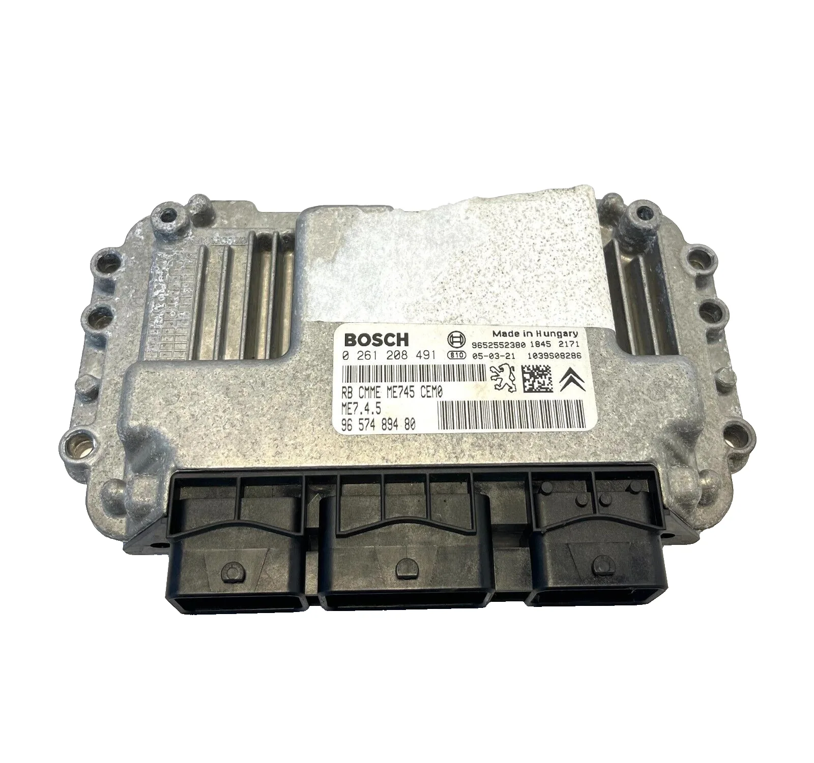 CENTRALINA MOTORE ECU CITROEN C4 - 1.6 BENZINA 16V - 0261208491 - 9657489480