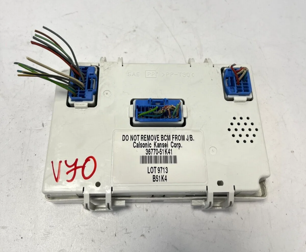 BODY COMPUTER OPEL AGILA B (2008-2015) 1.2 BENZINA 86 CV / 36770-51K41