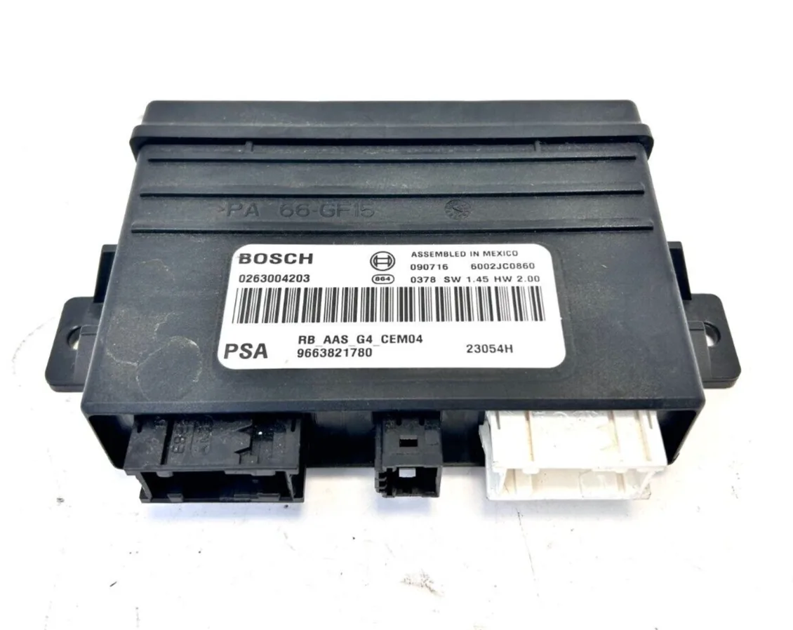 CENTRALINA SENSORI DI PARCHEGGIO CITROEN C5 3 SERIE SW (2008-2012) 9663821780