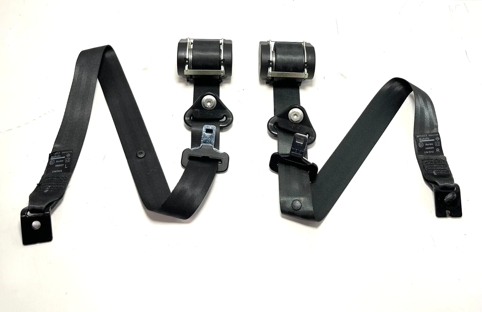 COPPIA CINTURE DI SICUREZZA POSTERIORI RENAULT SCENIC X-MOD (2009 - 2013) SX DX