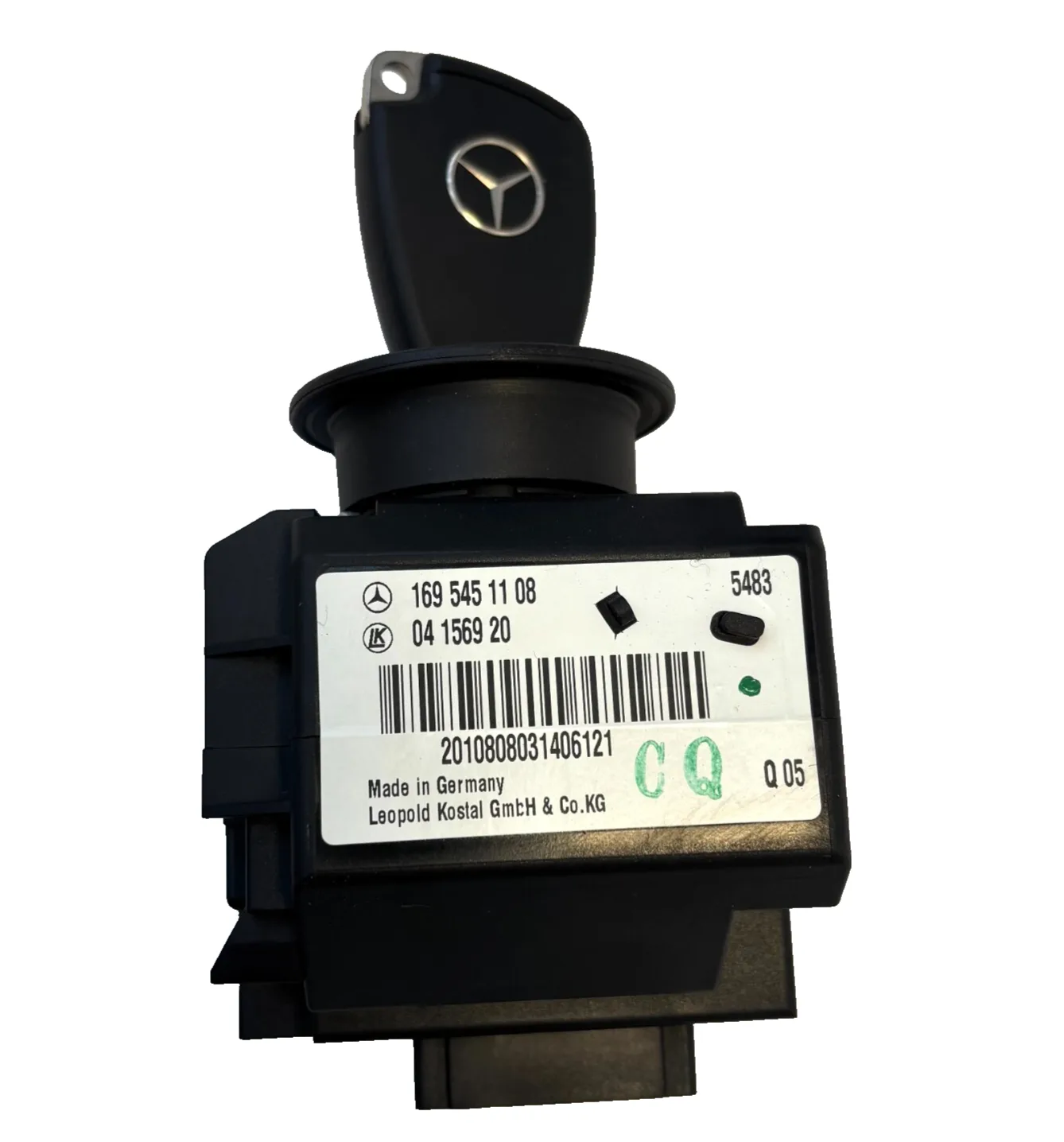 BLOCCHETTO ACCENSIONE MERCEDES CLASSE B (T245)(2005-2011) COMMUTATORE CHIAVE