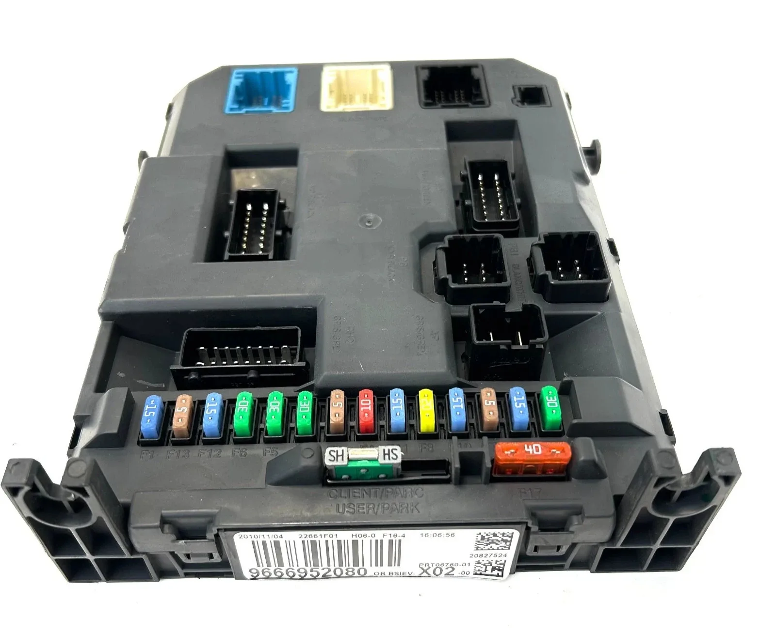 BODY COMPUTER CITROEN C3 2 SERIE 1.4 BENZINA (2009-2016) 9666952080