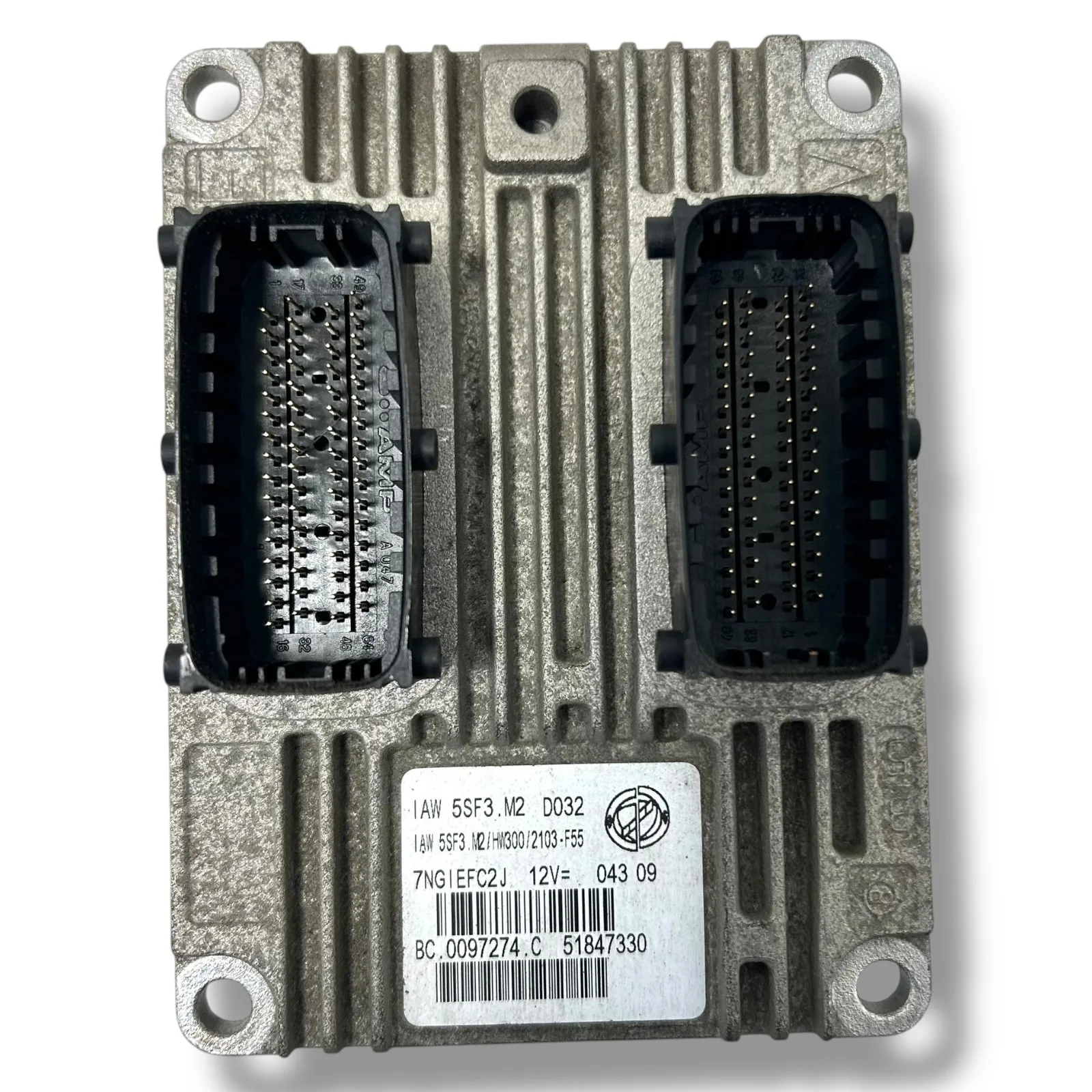 CENTRALINA MOTORE FIAT GRANDE PUNTO 1.4 BENZINA - IAW 5SF3.M2 - 51847330