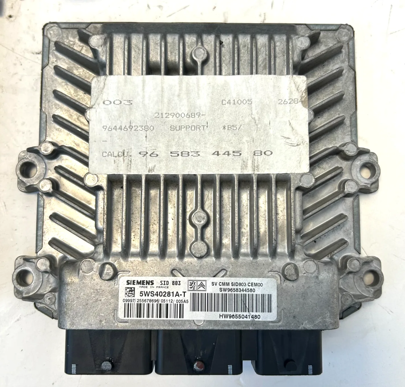 CENTRALINA MOTORE CITROEN C4 BERLINA 2.0 HDI (2004-2010) SW9658344580