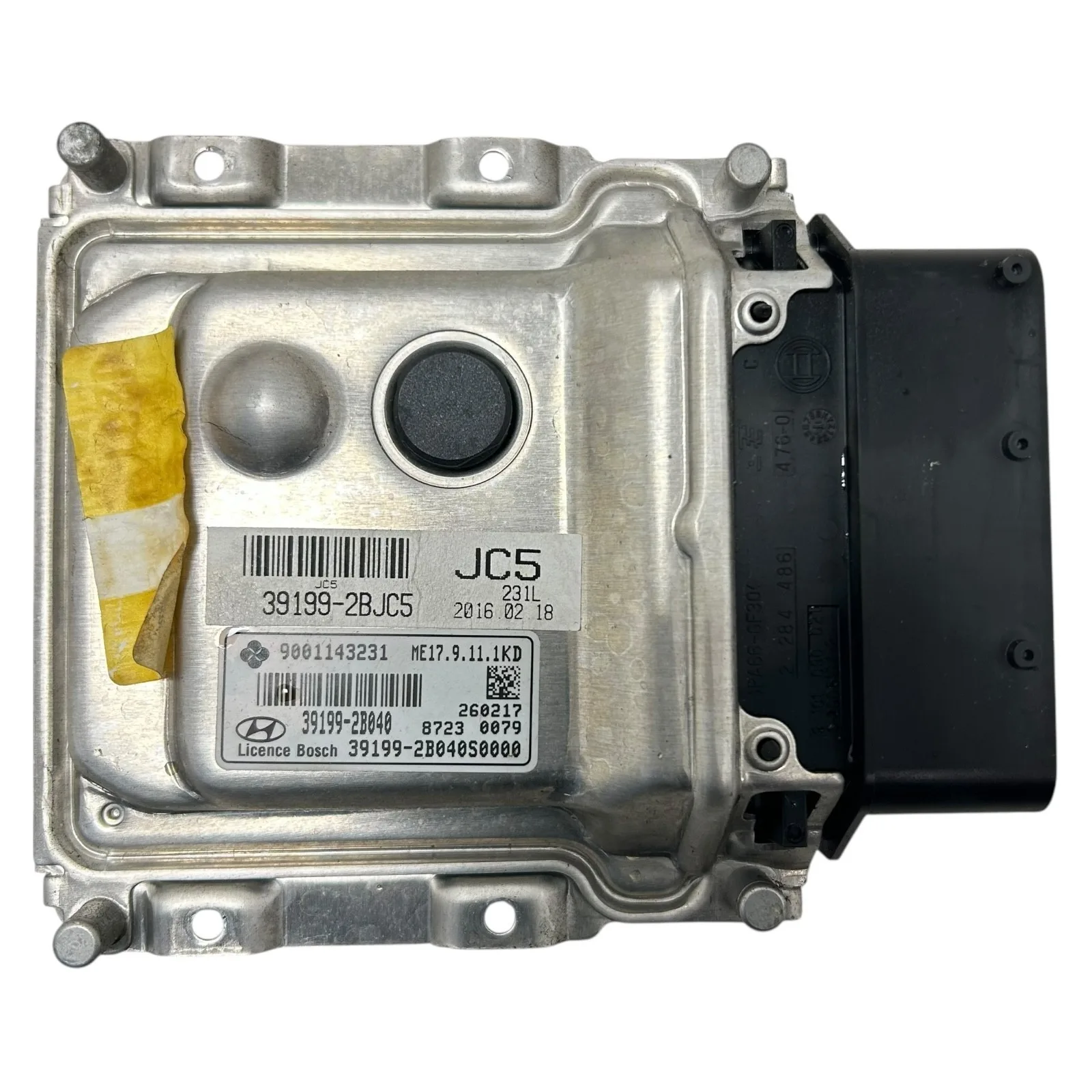 CENTRALINA MOTORE HYUNDAI IX20 1.6 BENZINA 125 CV (2015-2019) 39199-2B040