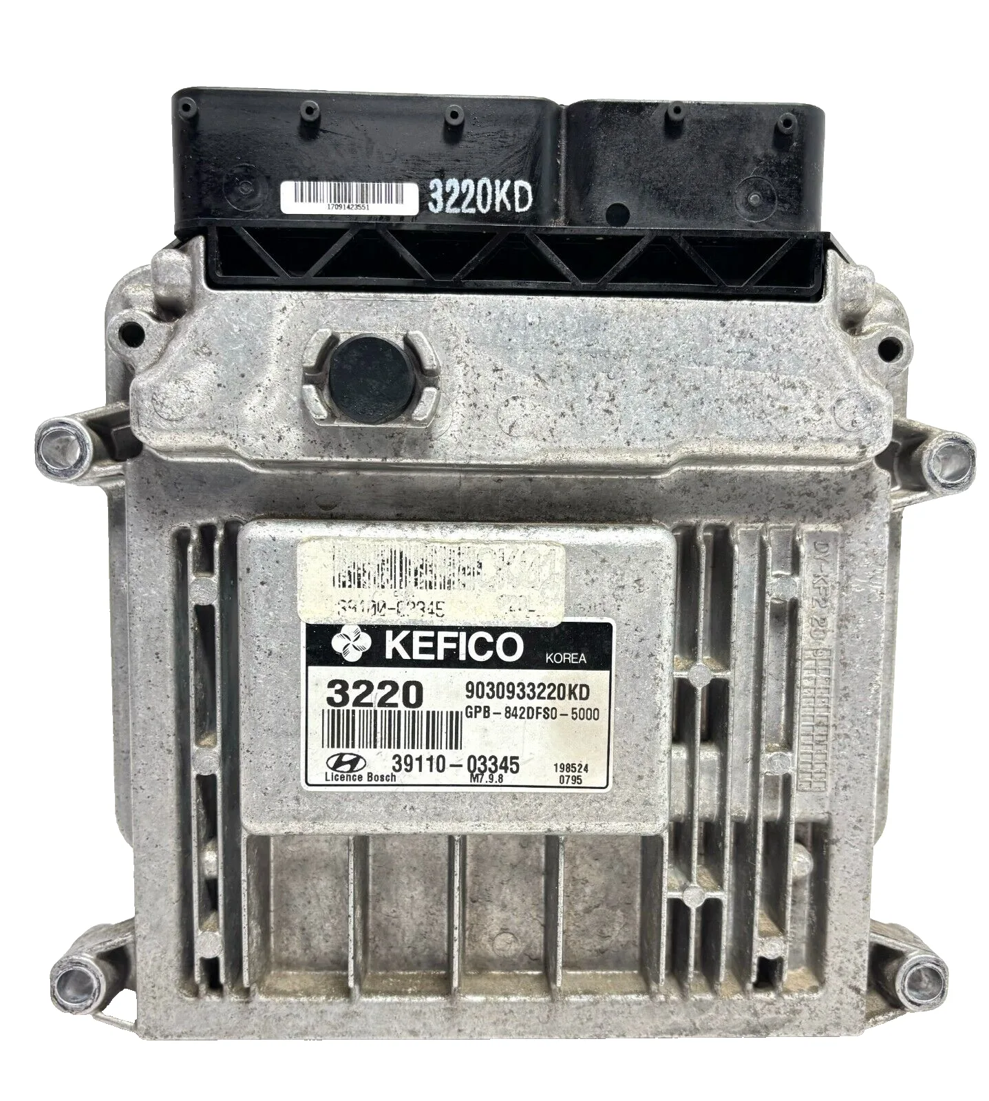 CENTRALINA MOTORE HYUNDAI i20 (2008-2012) 1.2 BENZINA 39110-03345