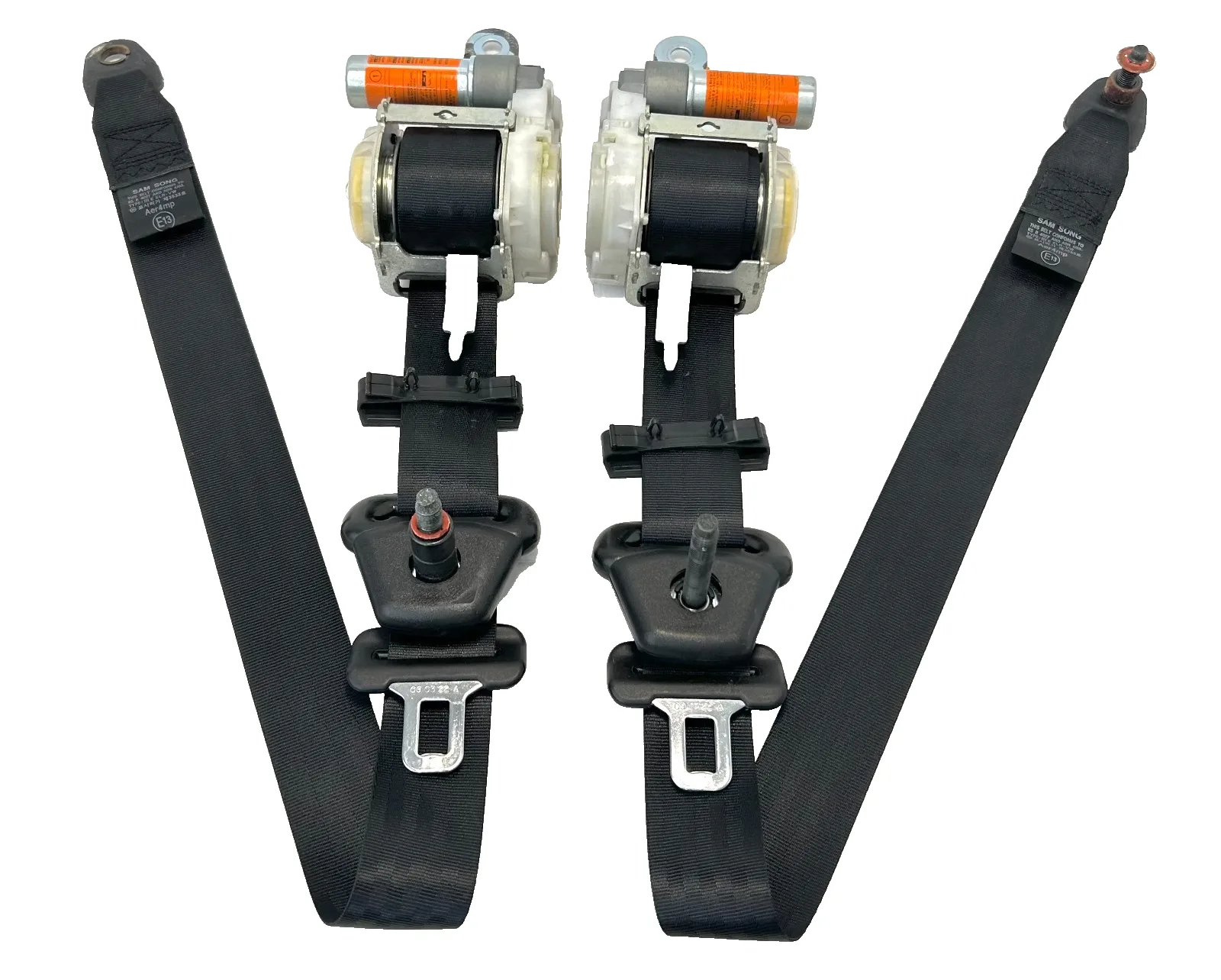 CINTURE DI SICUREZZA ANTERIORI CHEVROLET MATIZ 0.8 BENZINA (2005-2010) DX+SX