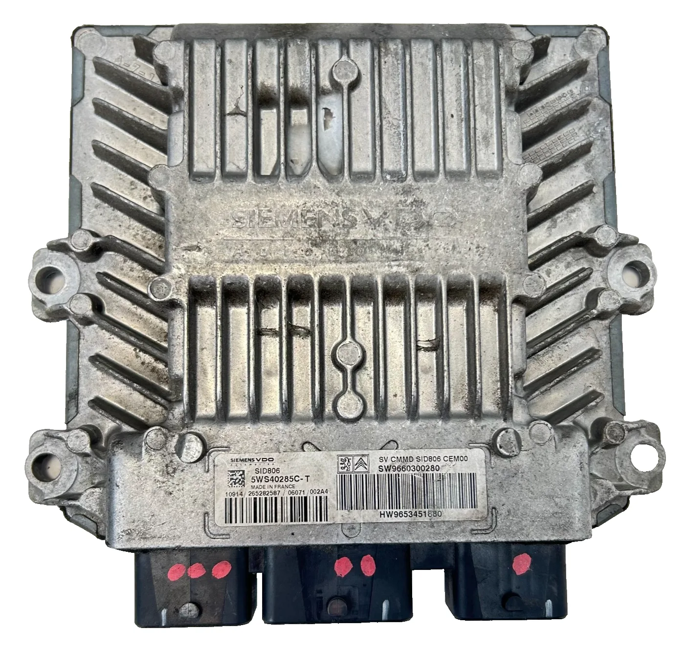 CENTRALINA MOTORE CITROEN C2 VTR 1.4 HDI 50 KW (2003-2009) SW9660300280