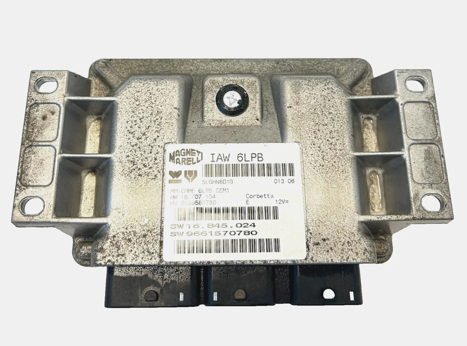 CENTRALINA MOTORE CITROEN PEUGEOT SW9661570780 - HW9659580780 - IAW 6LPB