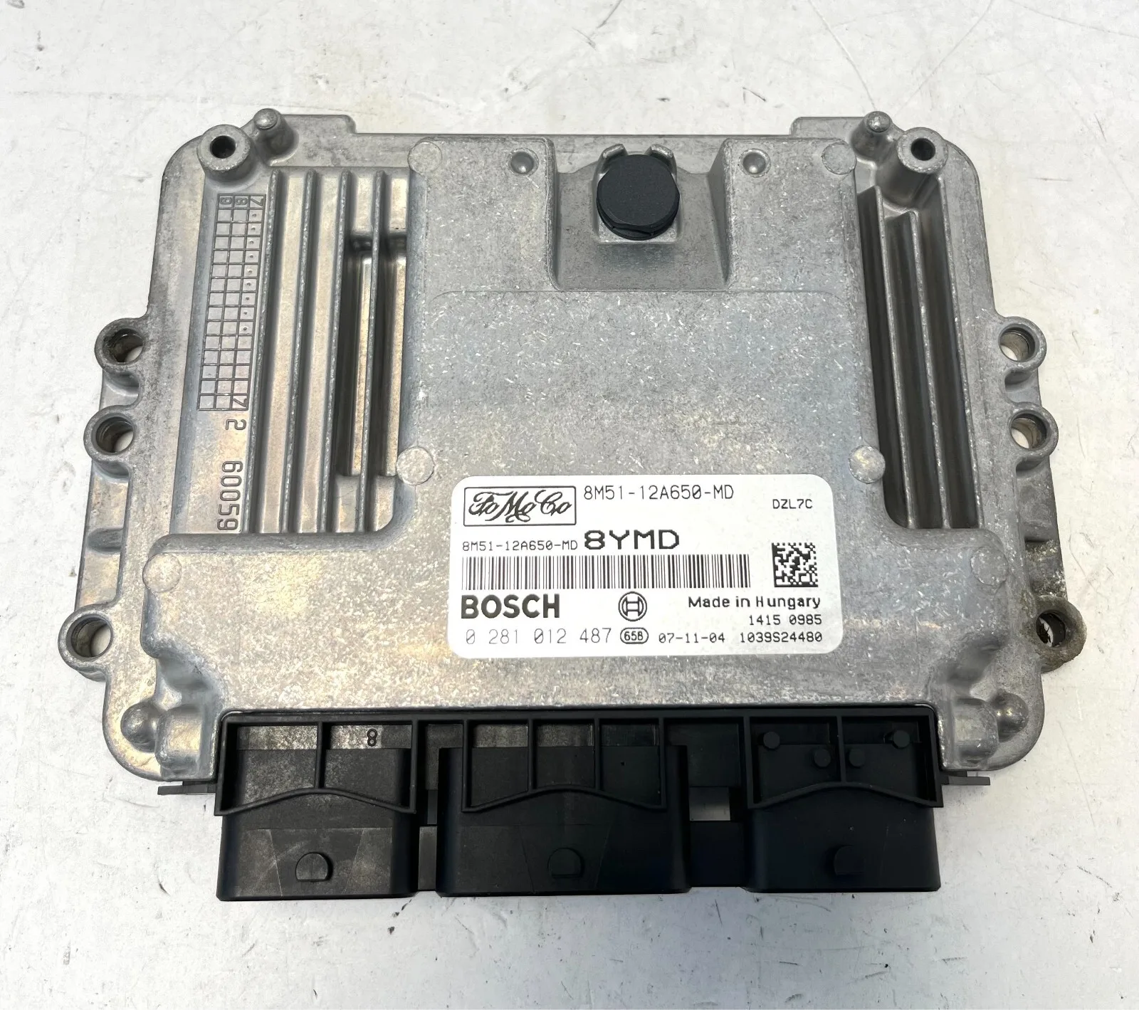 CENTRALINA MOTORE ECU FORD C-MAX 1.6 TDCI 109 CV (2007 - 2010) 8M51-12A650-MD