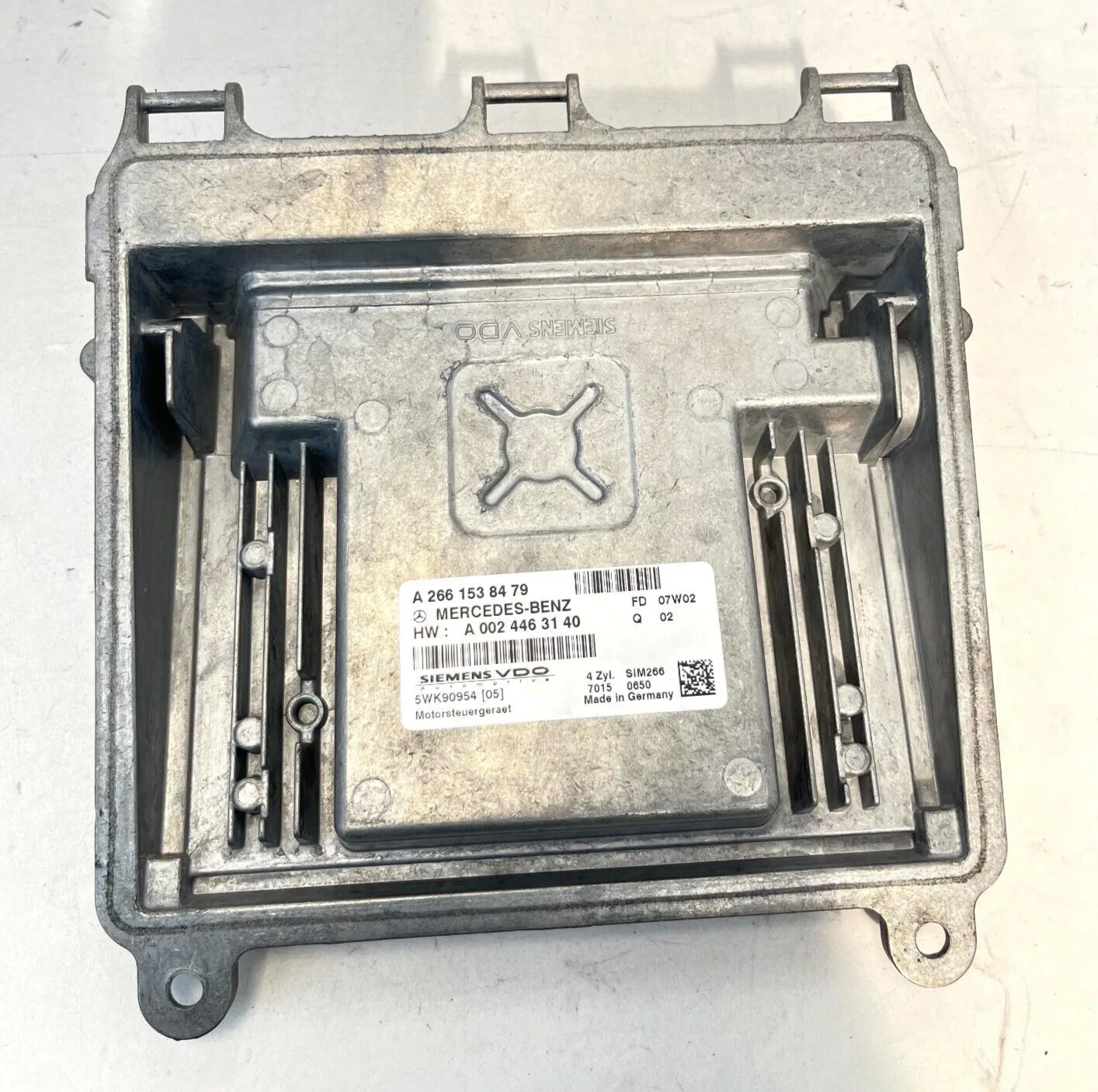 CENTRALINA MOTORE ECU MERCEDES CLASSE A 150 (W169)(2004 - 2012) A2661538479