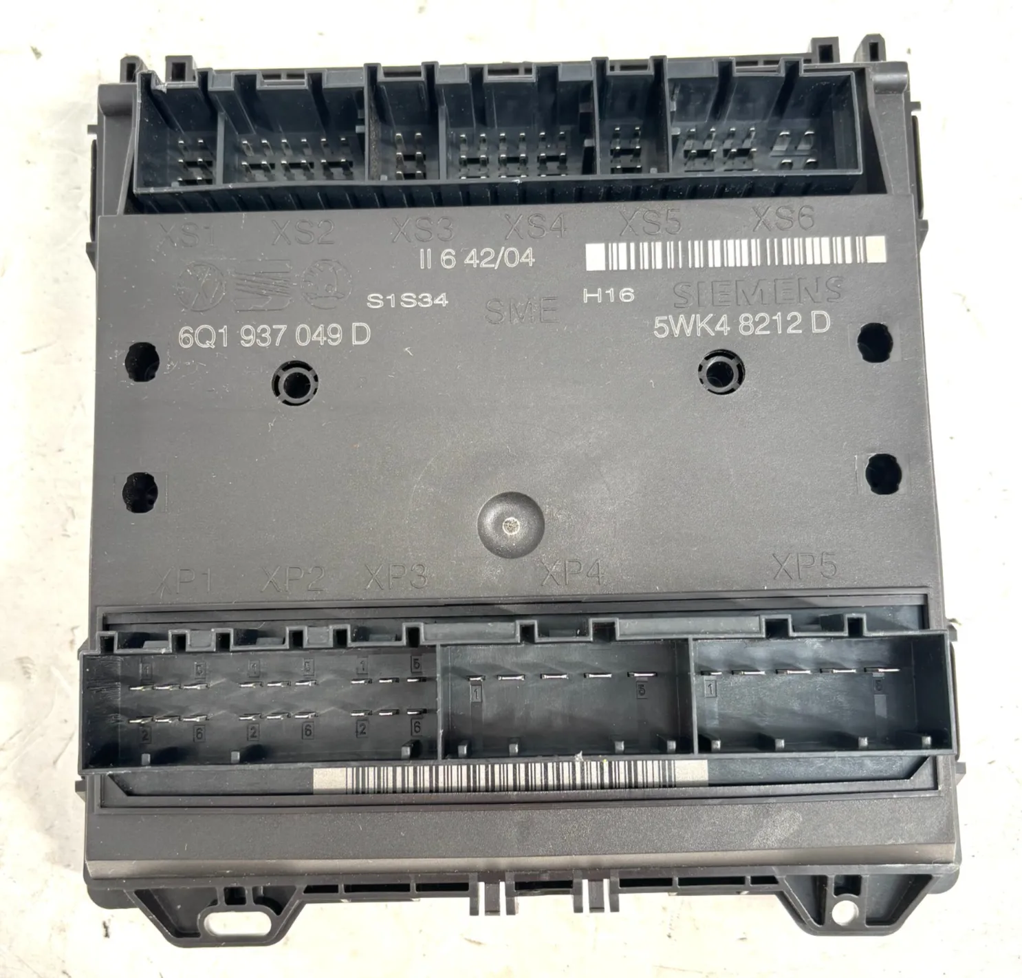 CENTRALINA BCM VOLKSWAGEN POLO (9N)(2001-2005) 1.4 BENZINA - 6Q1937049D