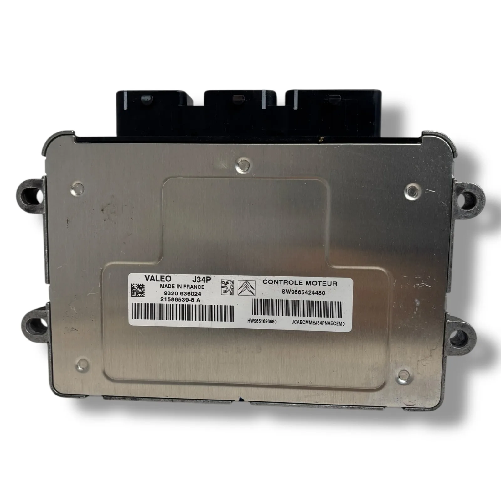 CENTRALINA MOTORE J34P CITROEN C3 PEUGEOT 207 - SW9665424480 - HW9651696680