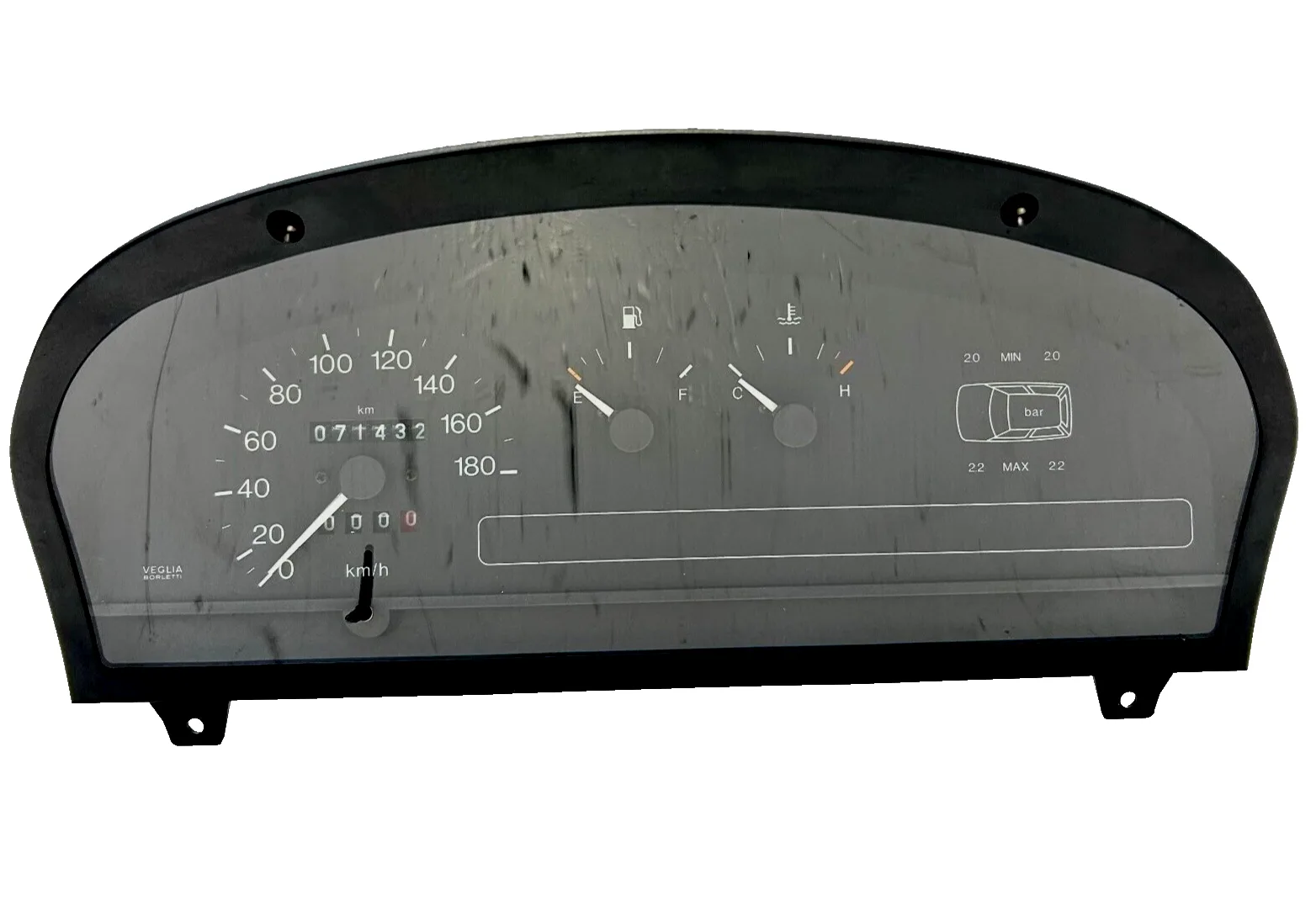 QUADRO STRUMENTI CONTACHILOMETRI AUTOBIANCHI Y10 1.1 I.E. AVENUE (1992-1996)