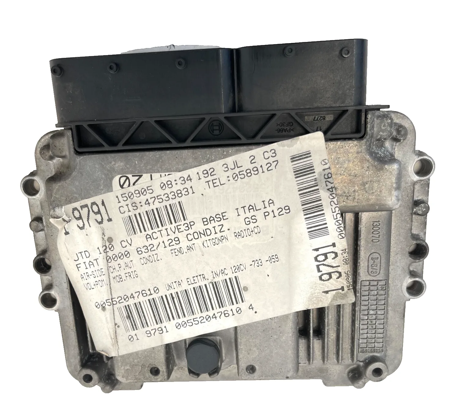 CENTRALINA MOTORE ECU FIAT STILO 1.9 MULTIJET 120 CV (2001-2010) 00552047610