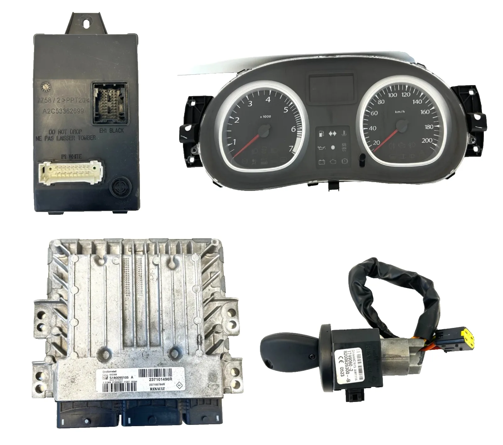 KIT CHIAVE DACIA DUSTER 1.5 DCI (2010-2017) 237101496R