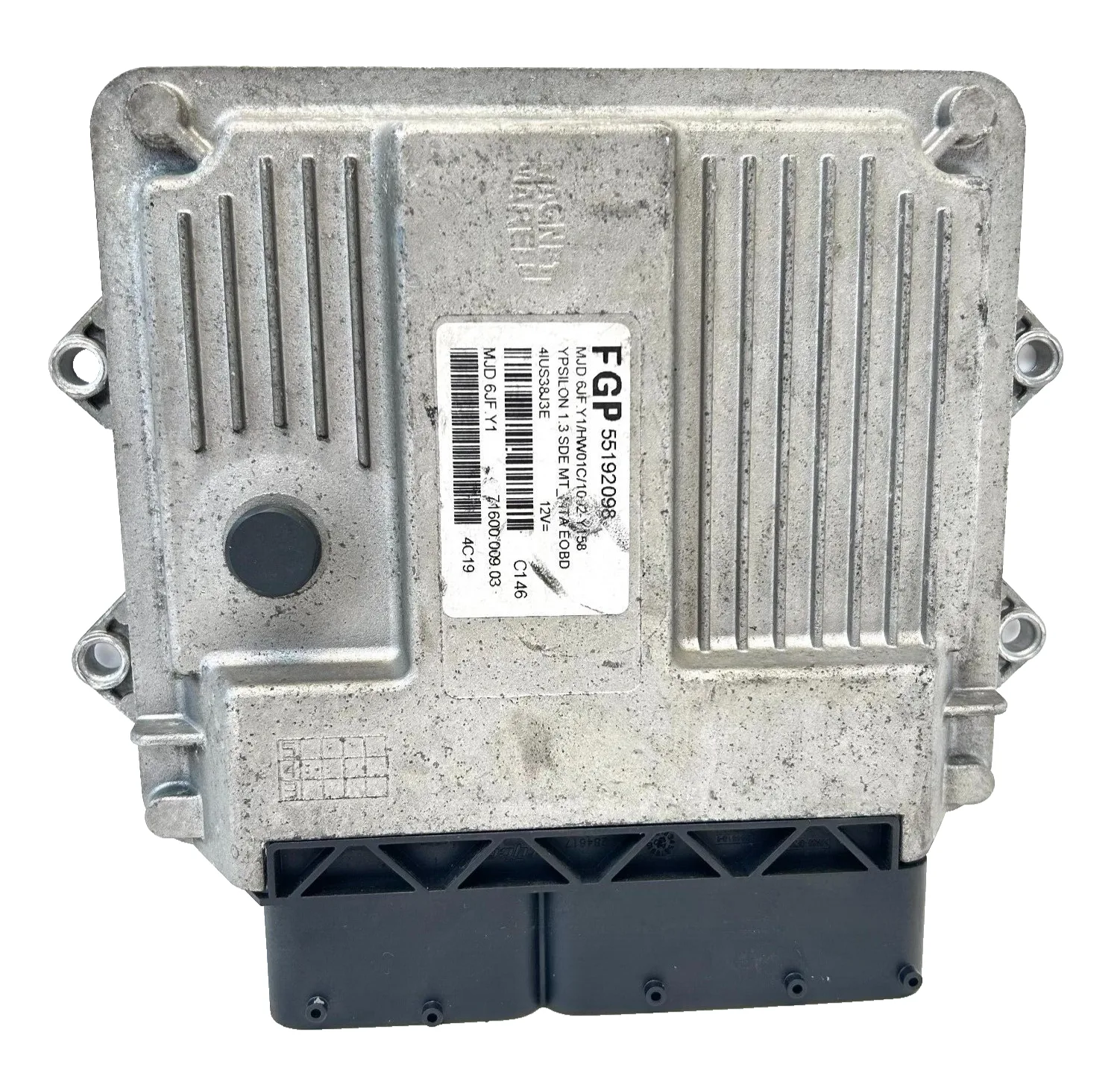 CENTRALINA MOTORE LANCIA YPSILON 1.3 MULTIJET (2003-2006) 55192098 - MJD6JF.Y1